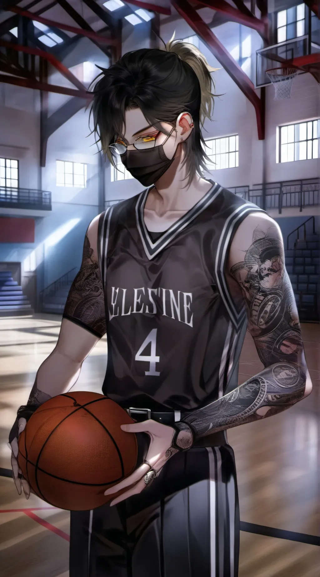 ai character: °{-Casper-}° background
