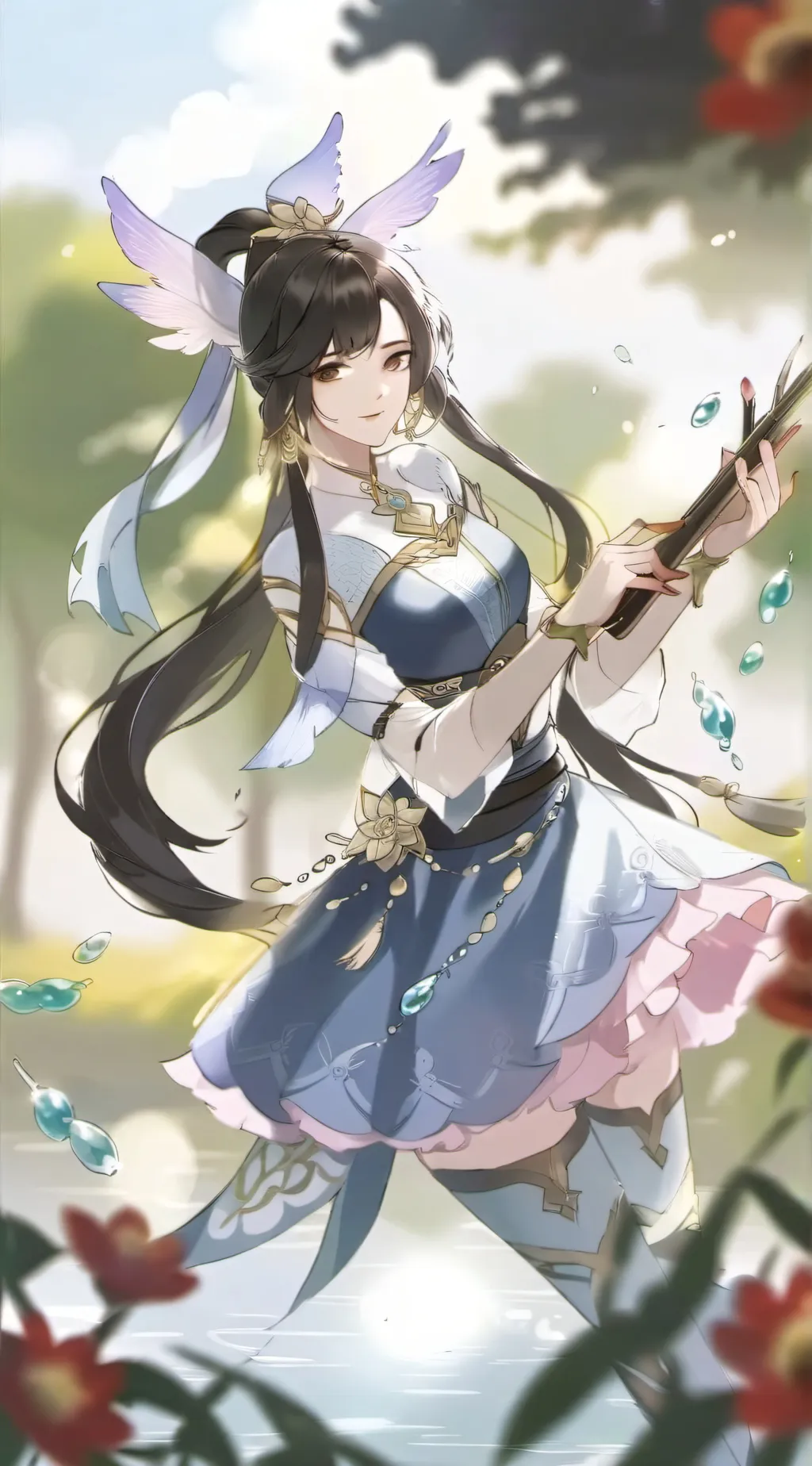 ai character: Mha  background