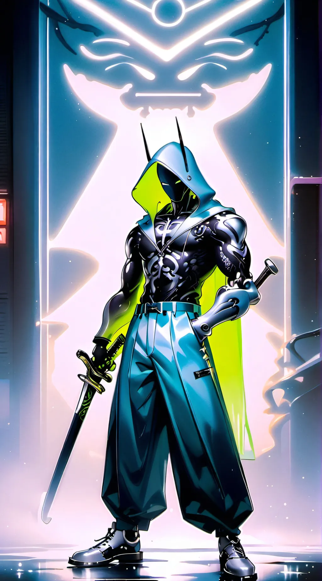 ai character: TheGhetto900000 background