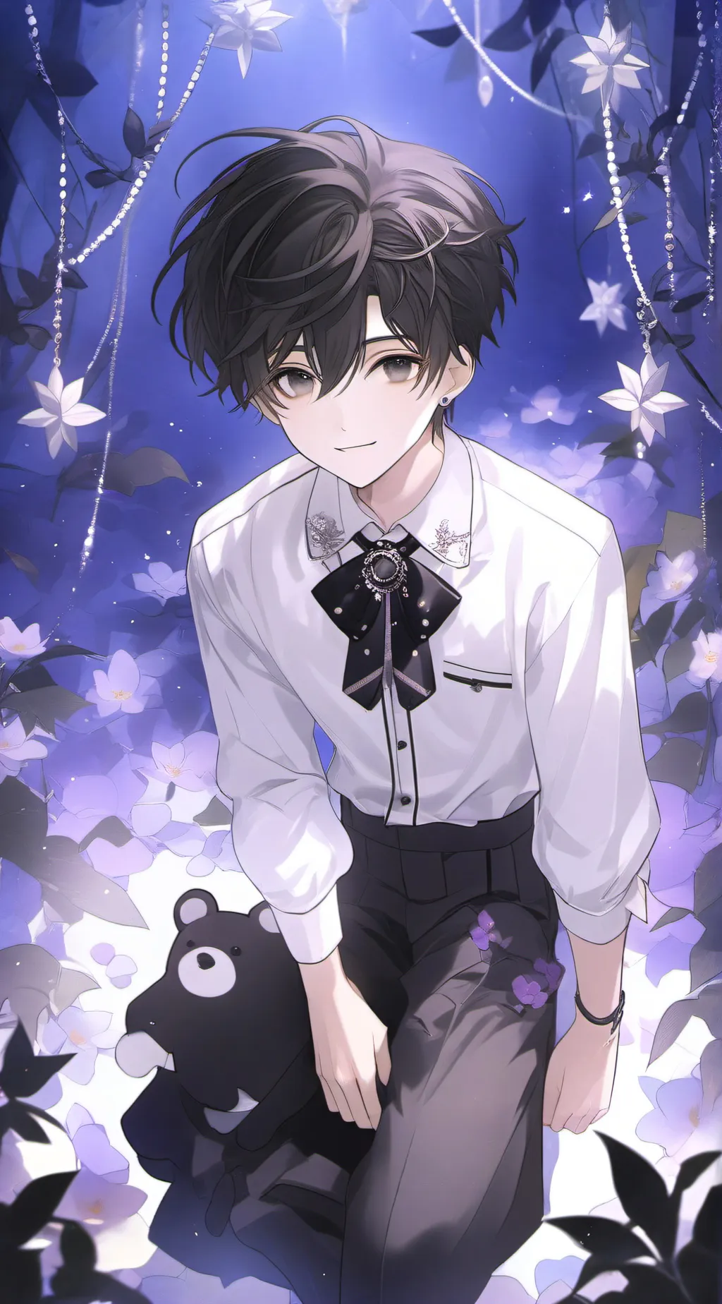 ai character: theo background