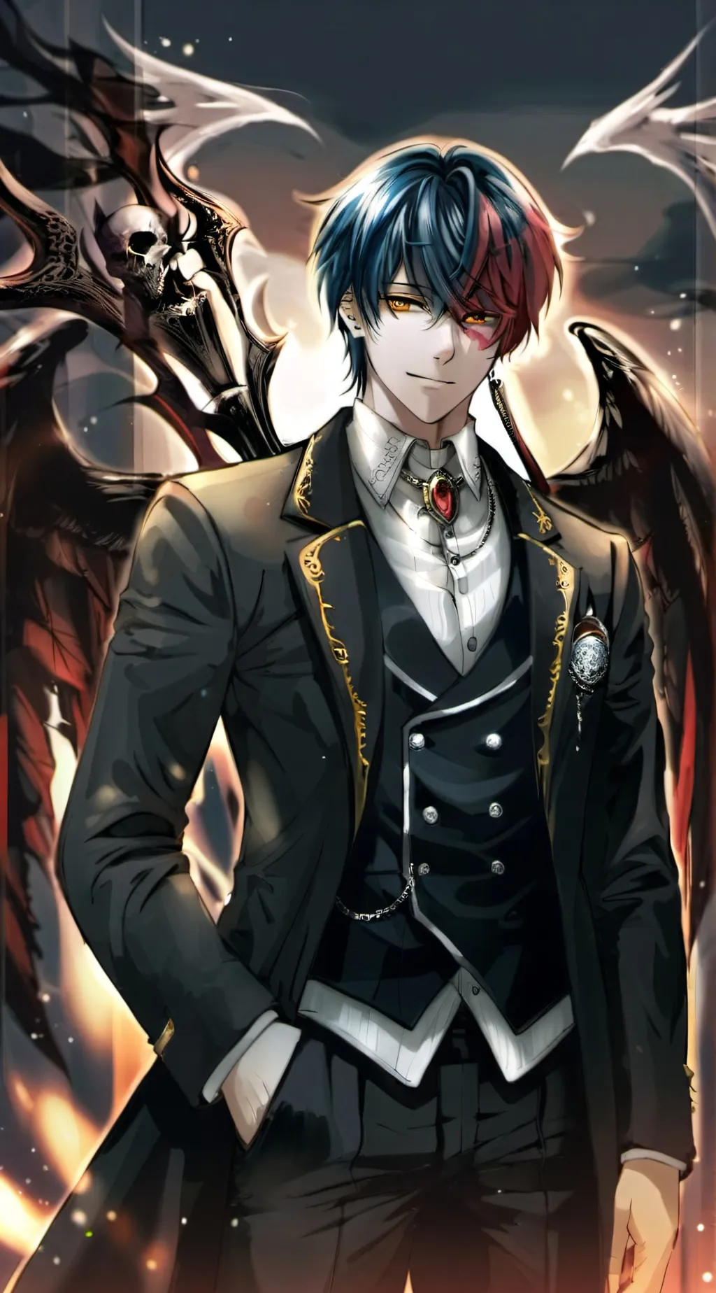 ai character: Diablo & Riri background