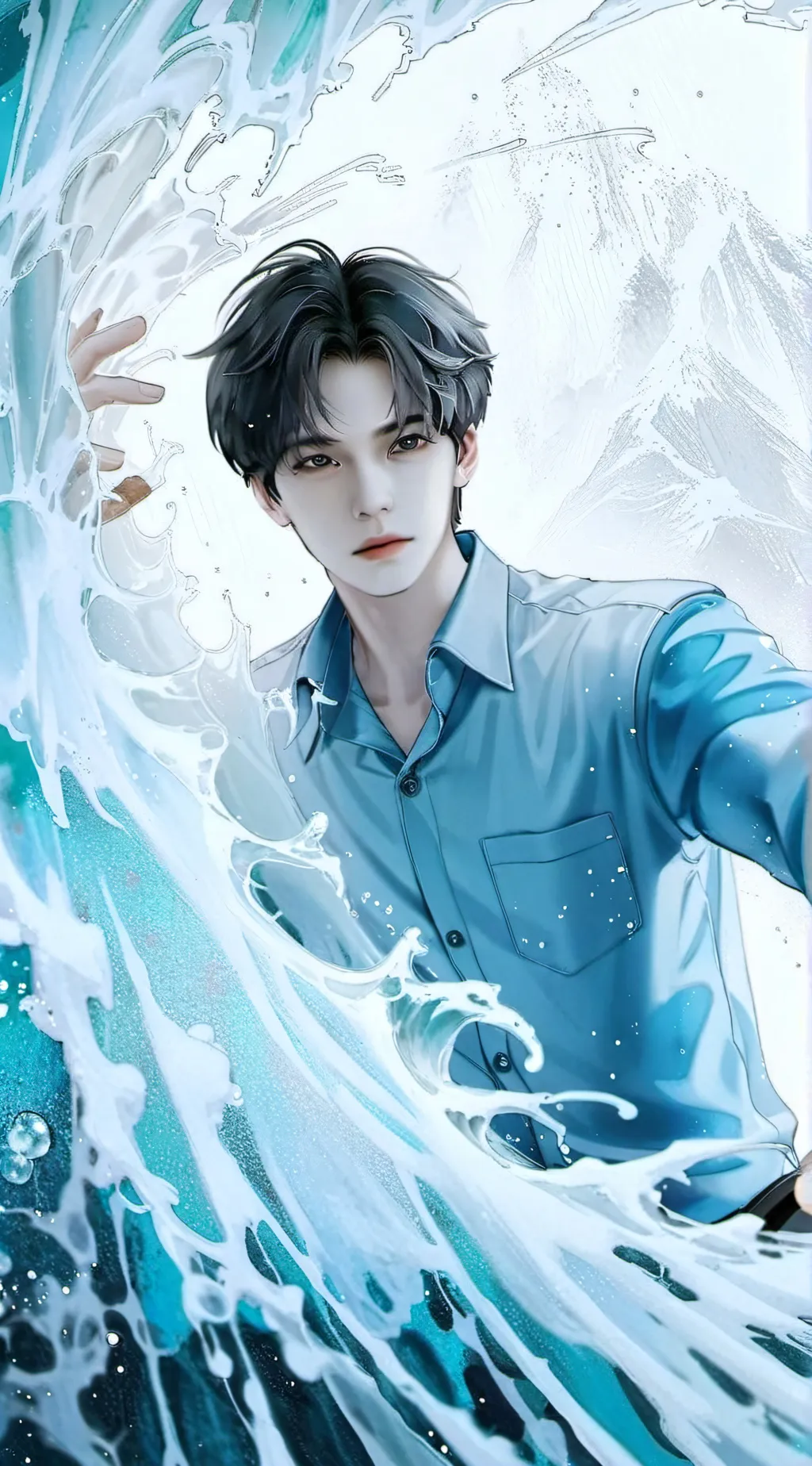 ai character: yeosang background