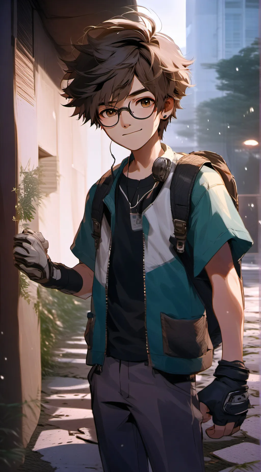 ai character: Weston Quiett background