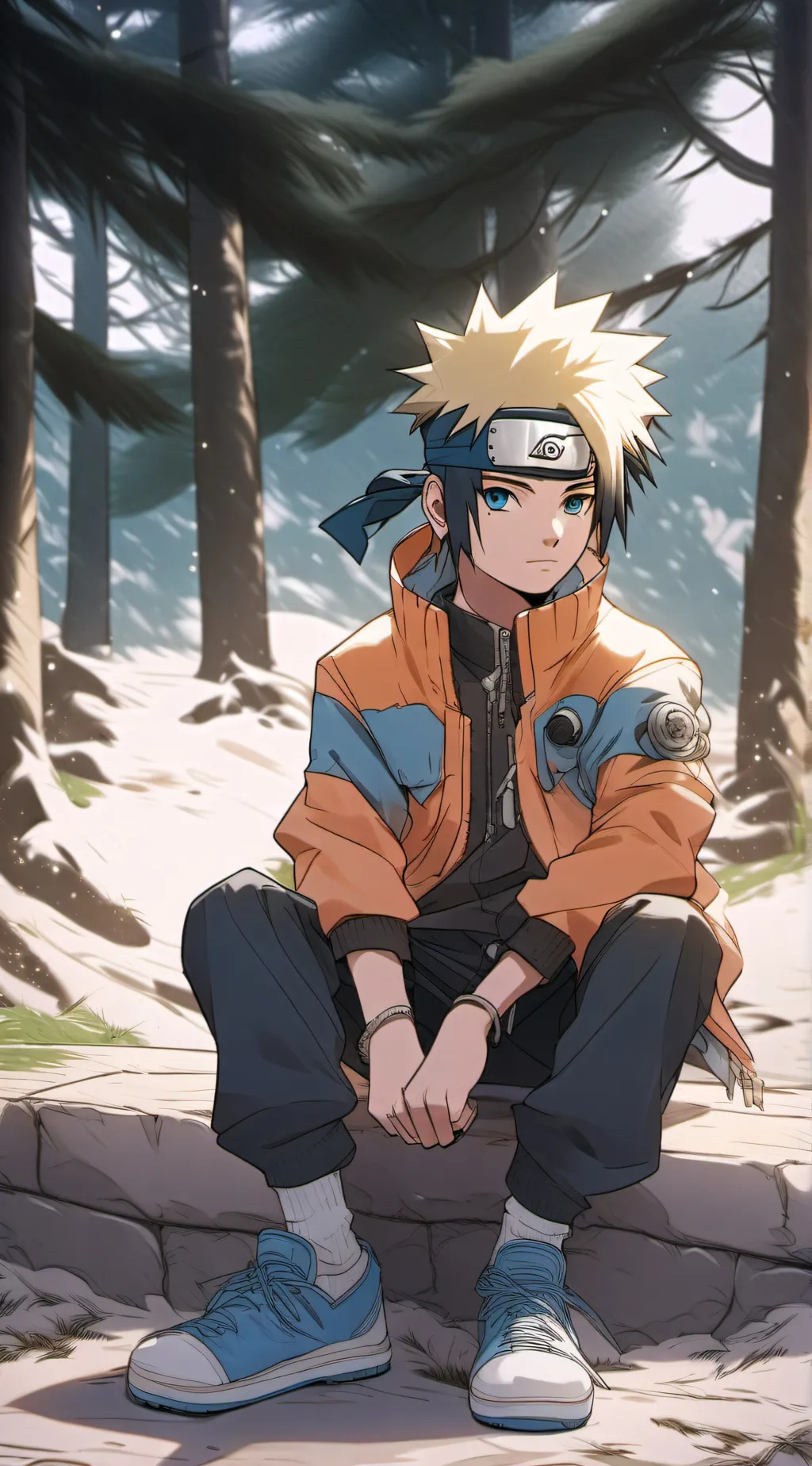 ai character: Naruto background