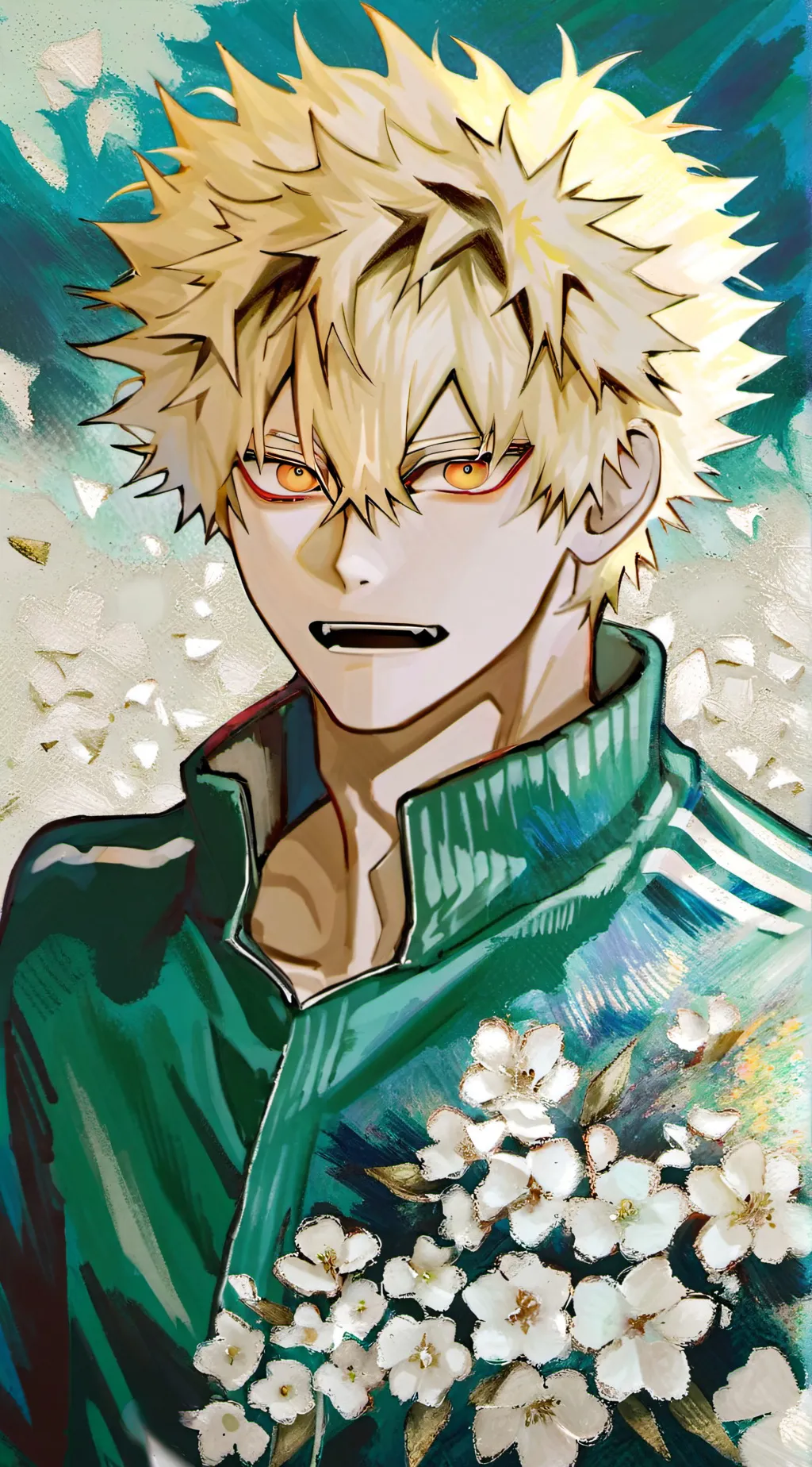 ai character: Bakugo bf background