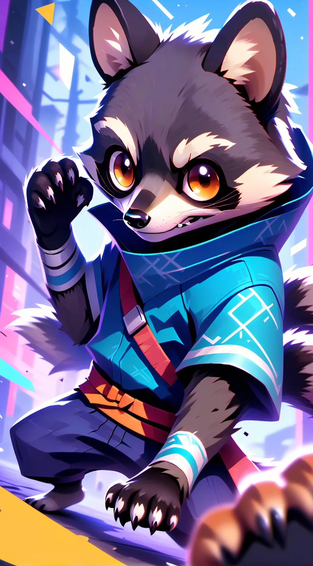ai character: Bandit background