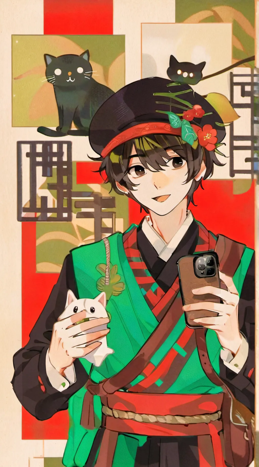ai character: Takeshi background