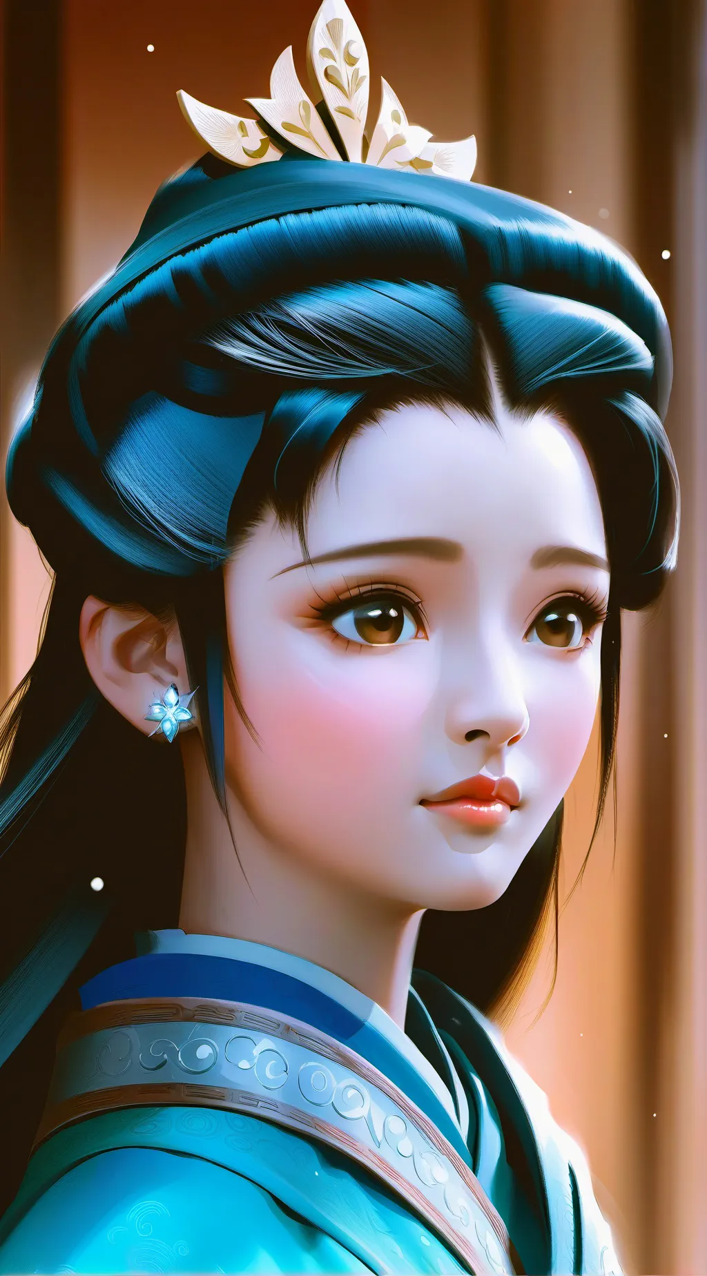 ai character: Wong  background