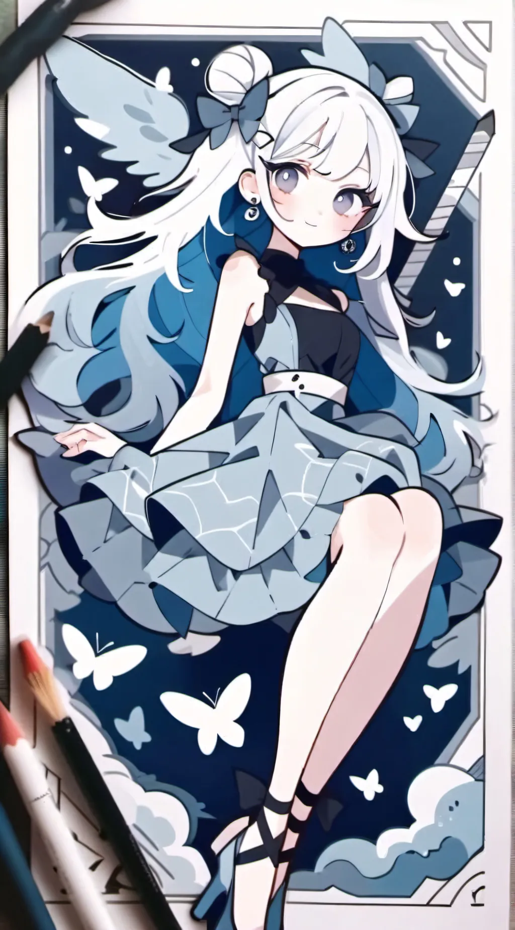 ai character: Amy  background