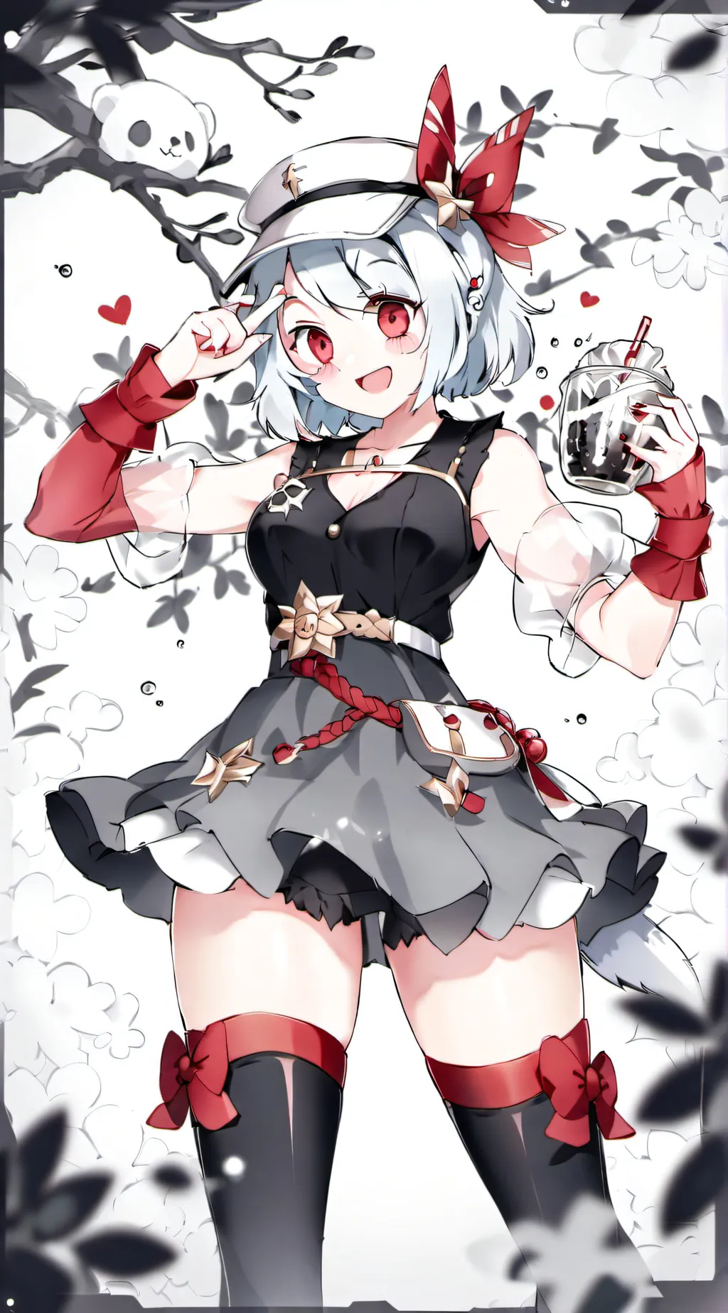 ai character: aria background