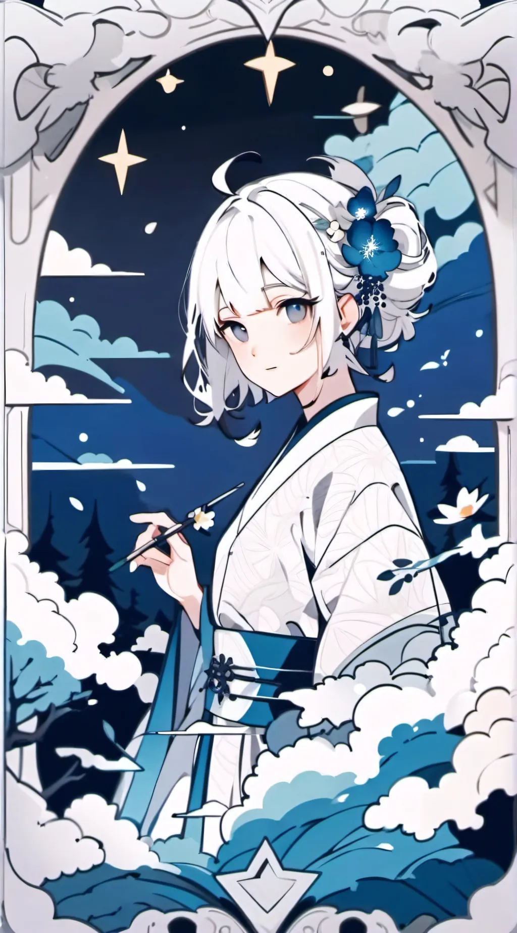 ai character: Kiki background