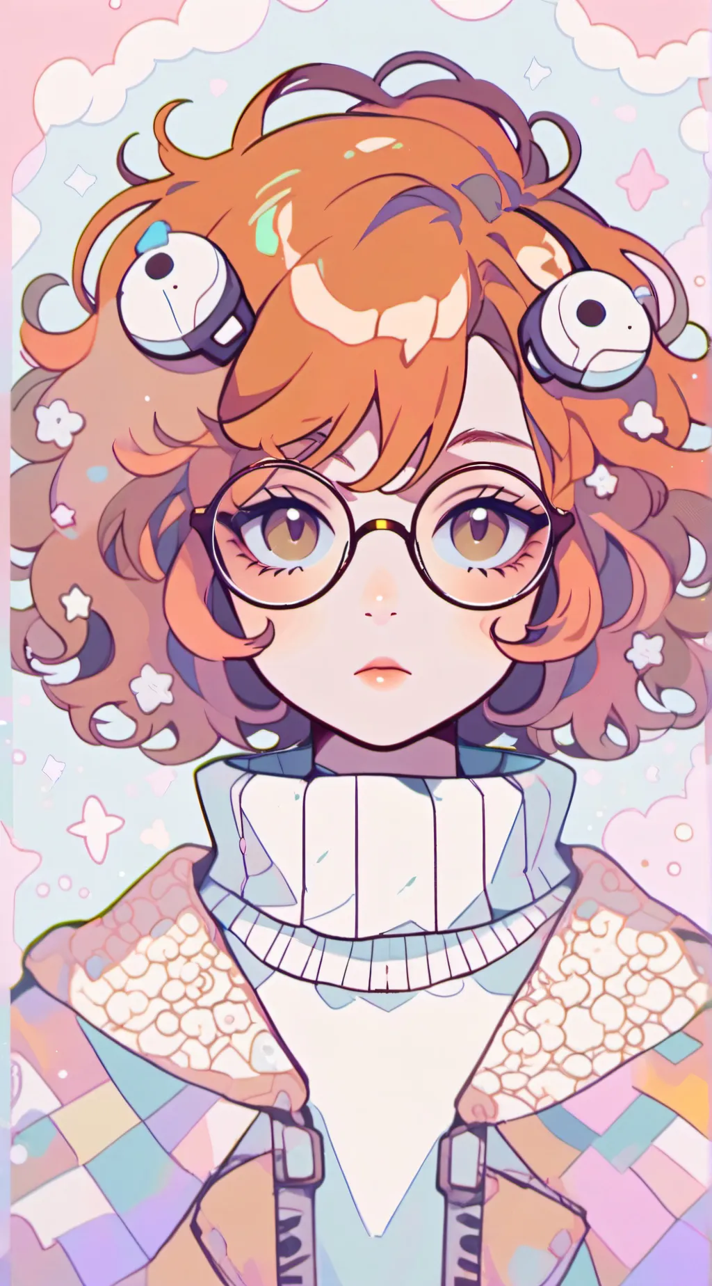 ai character: Aurora background