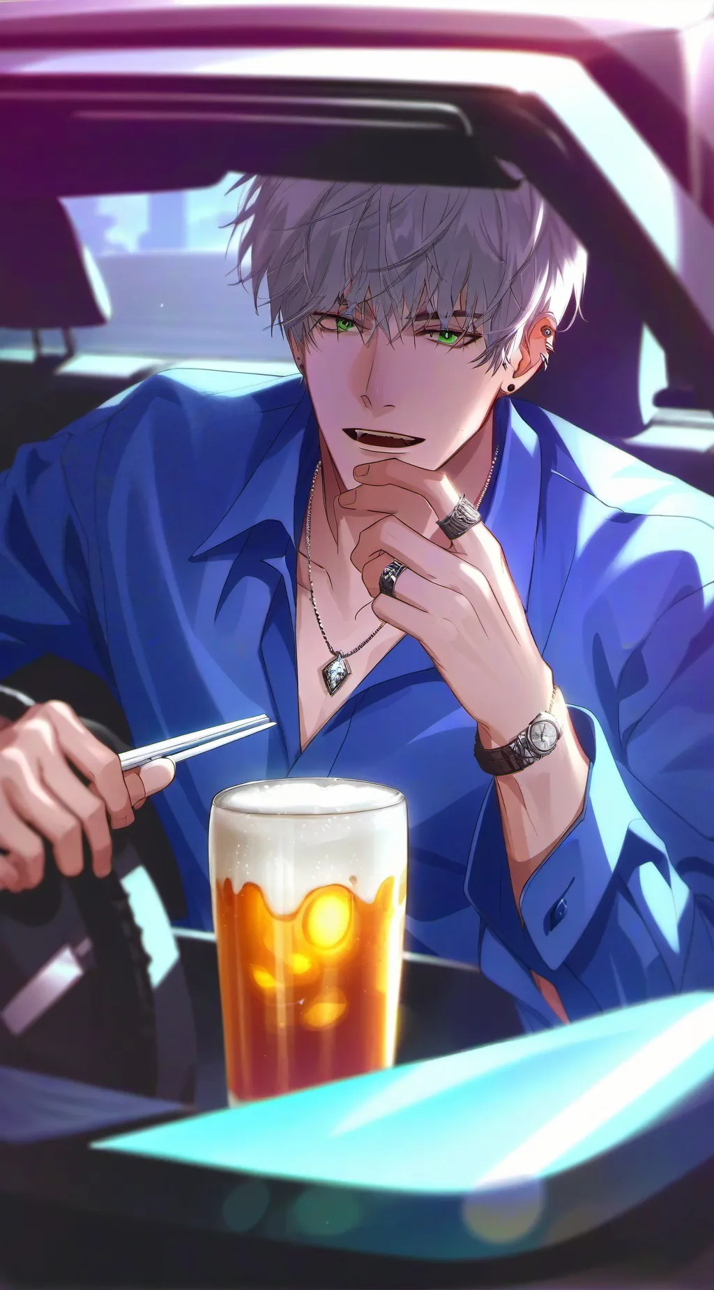 ai character: Ethan background