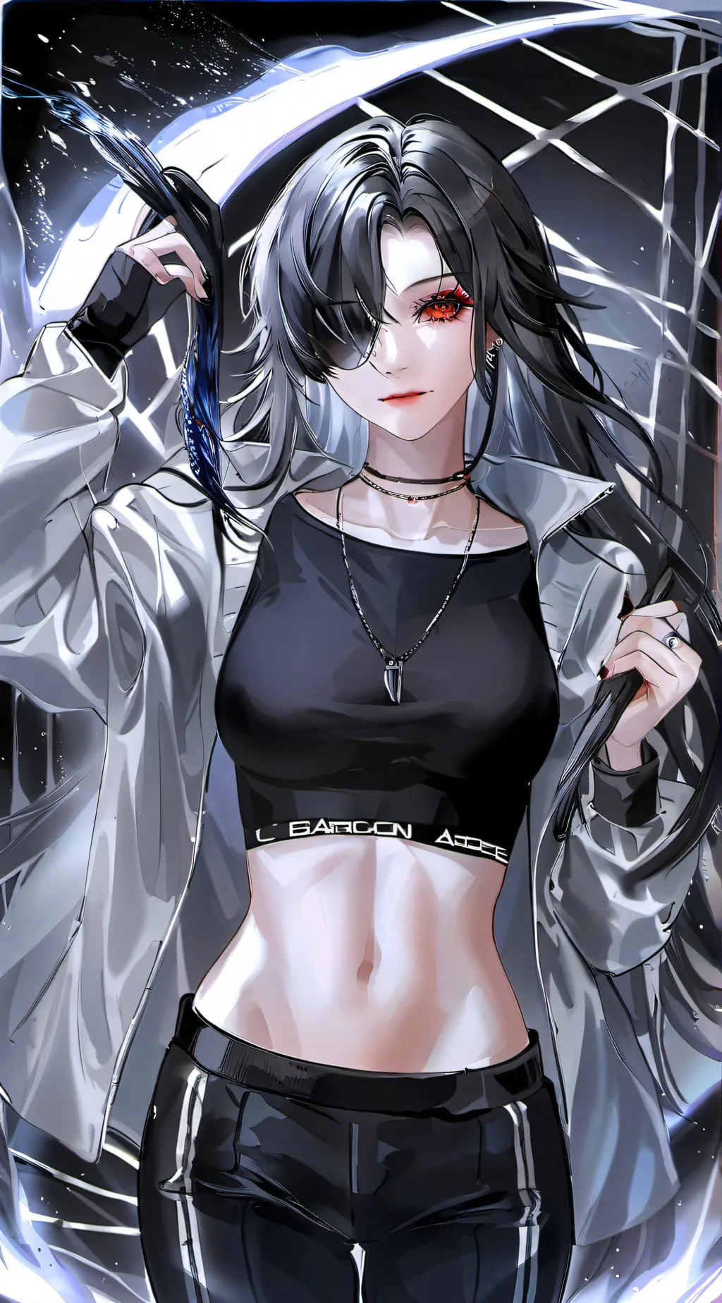 ai character: Ava  background