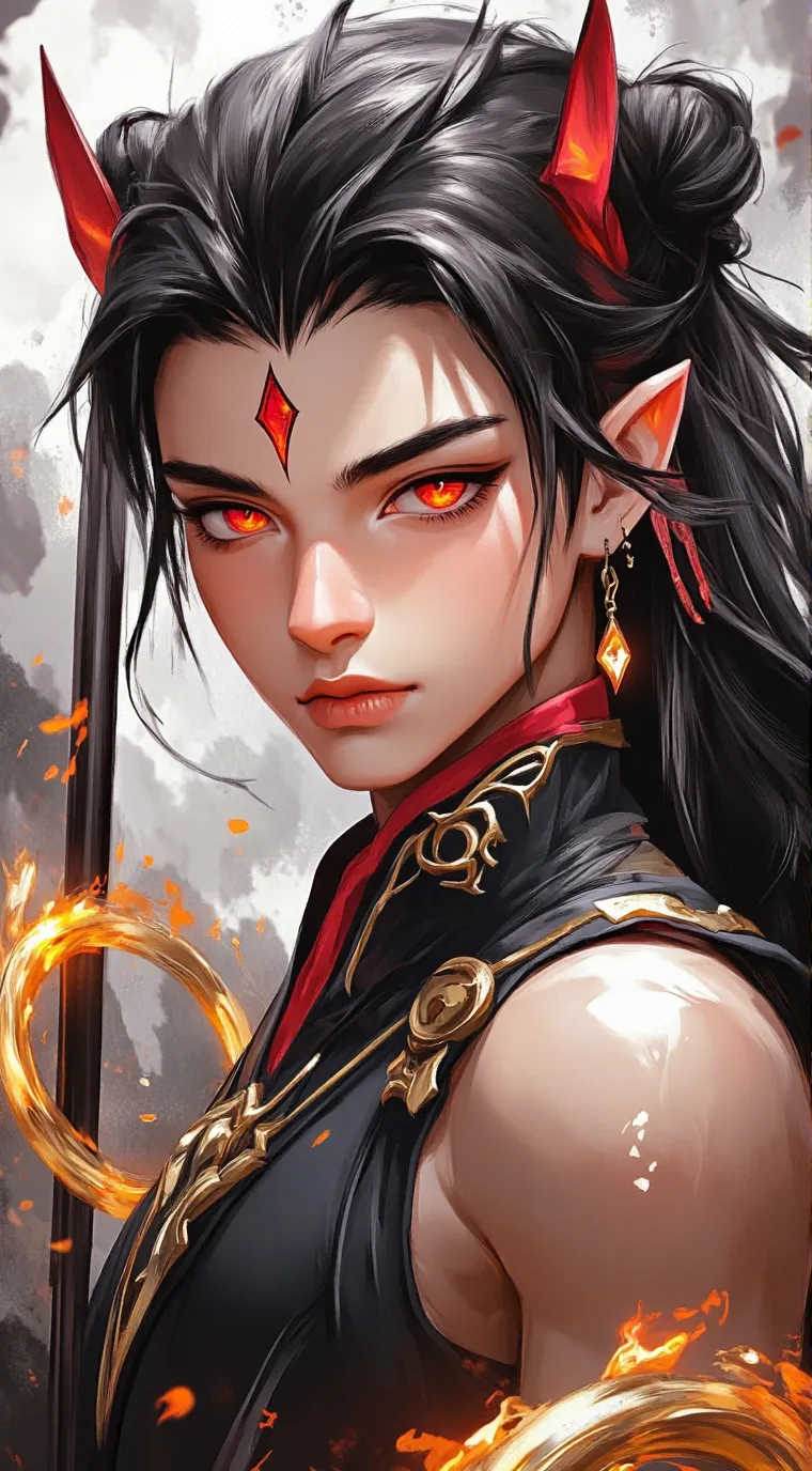 ai character: Nezha background
