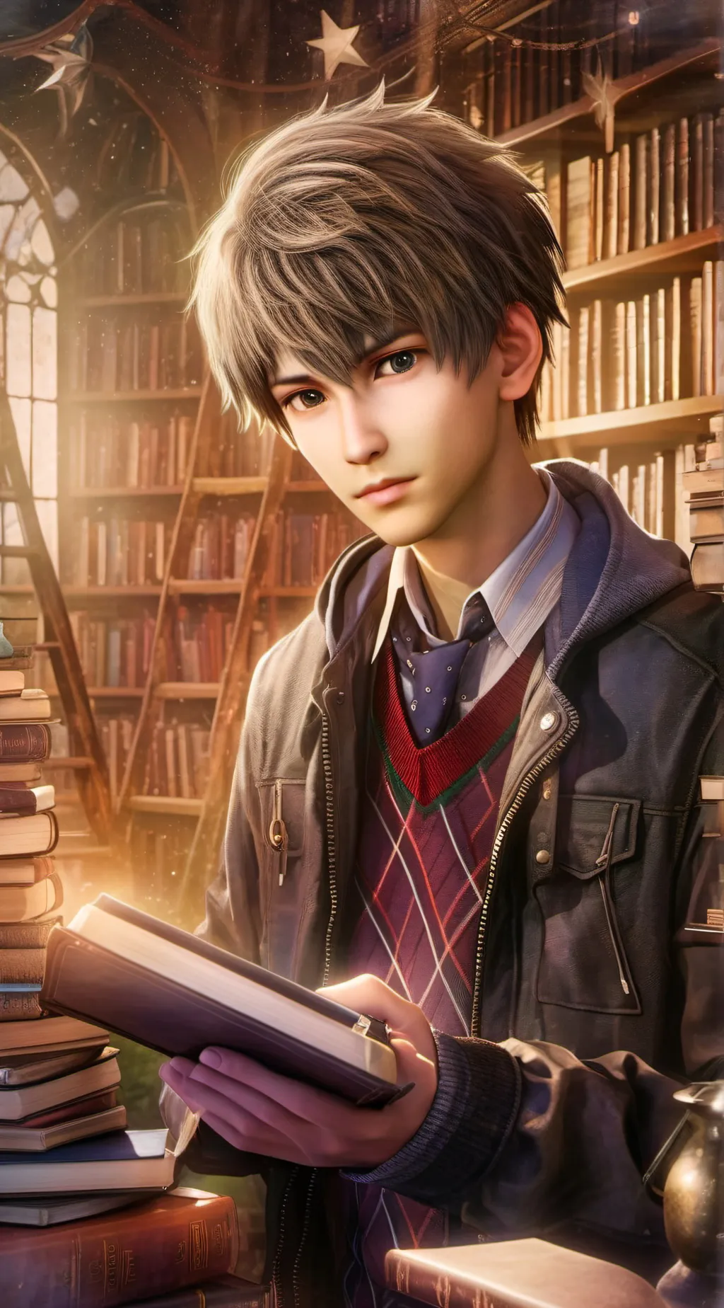 ai character: alex background