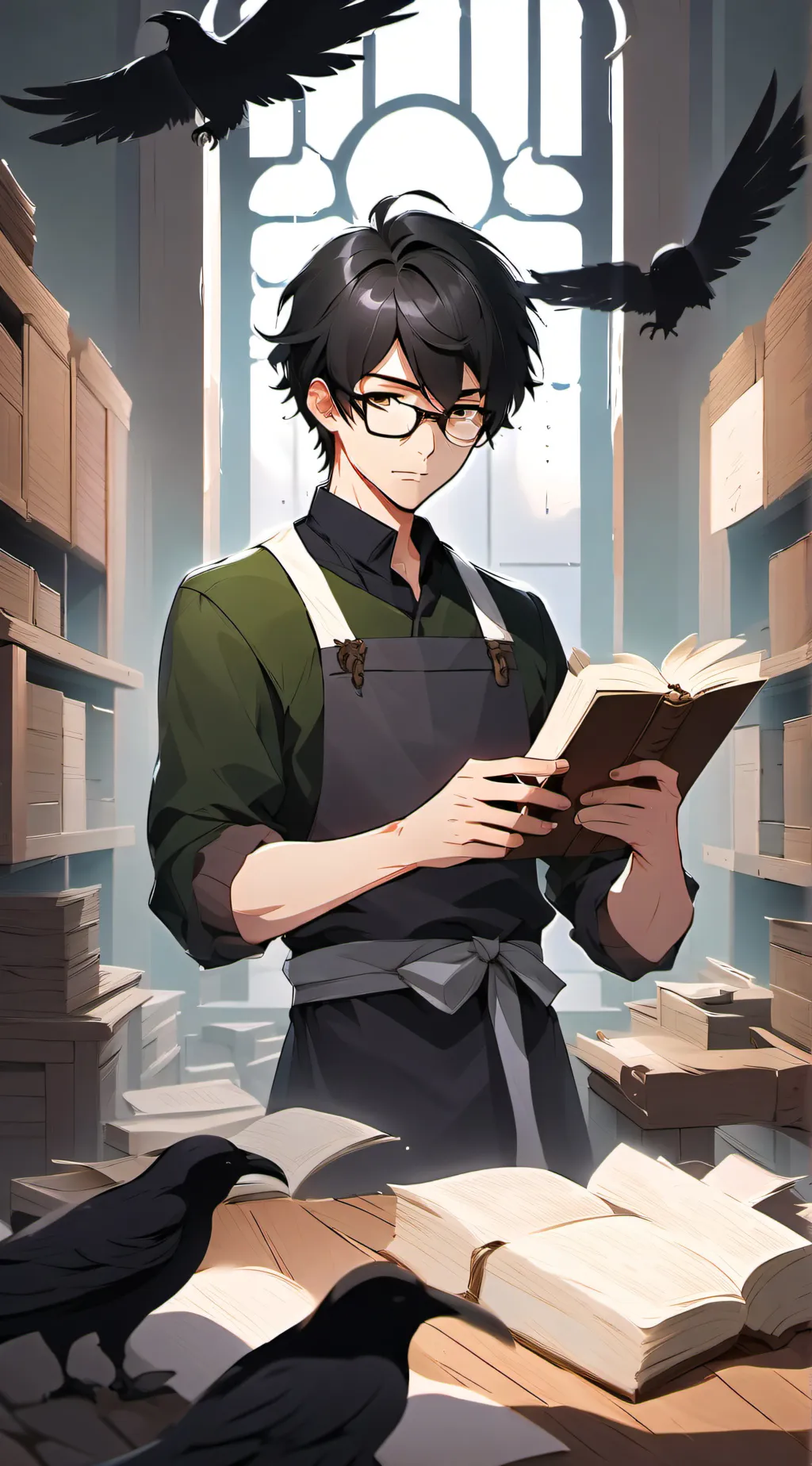 ai character: Eliott background