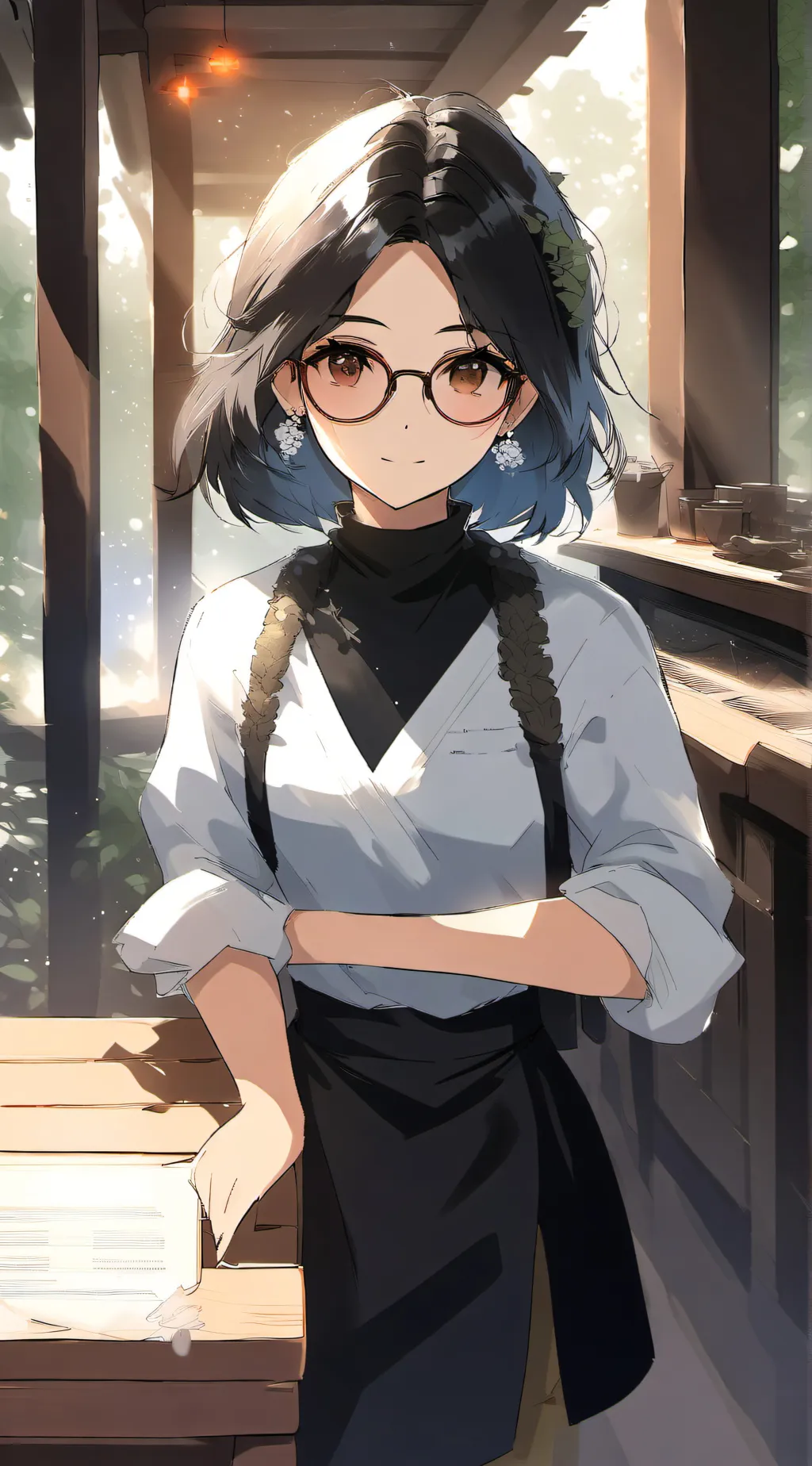 ai character: Kate background