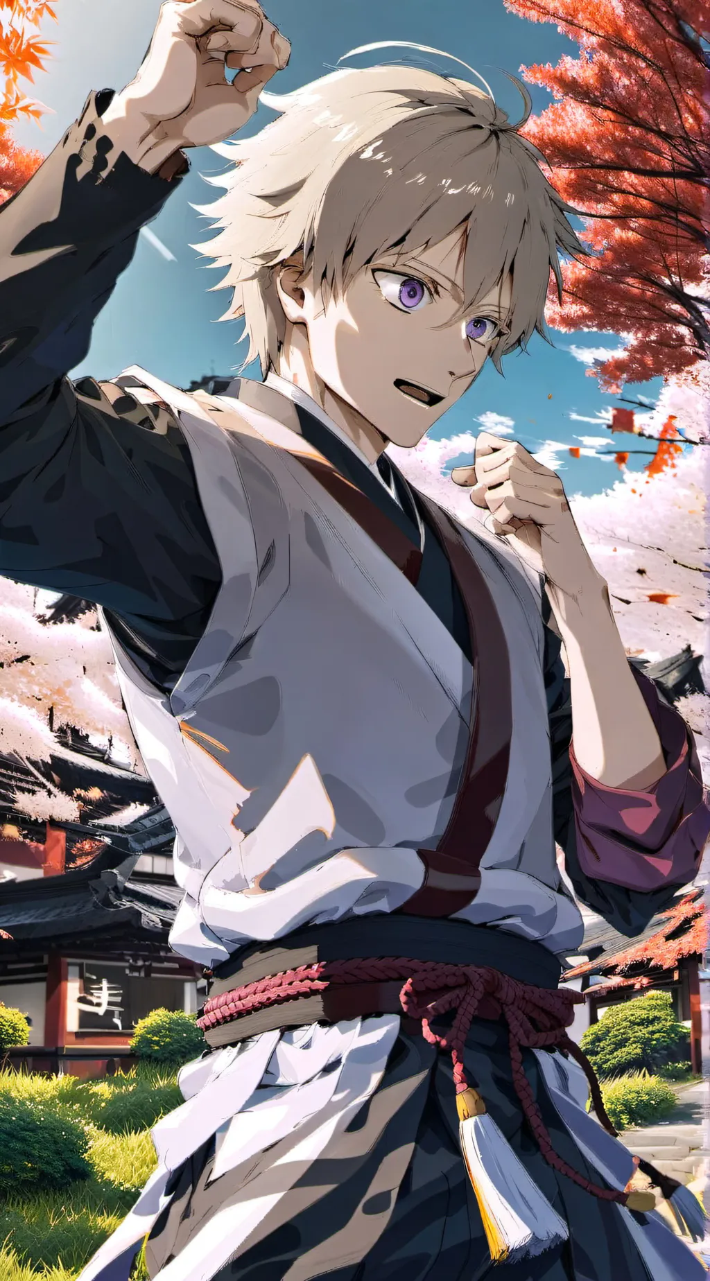ai character: Inumaki toge background