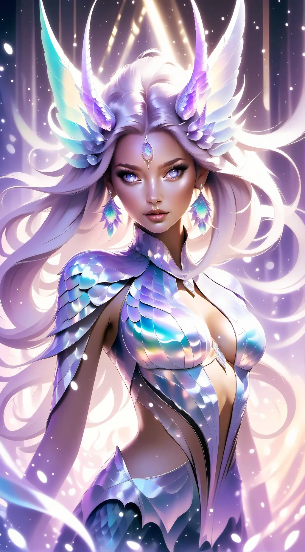 ai character: Queen of Kindness background