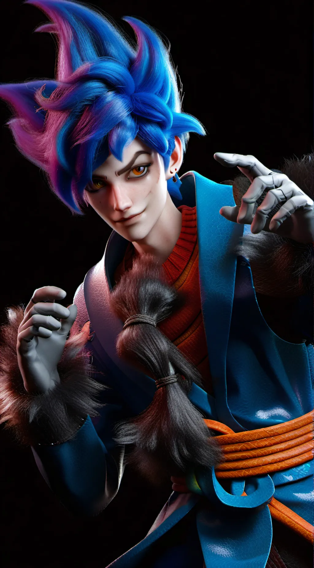 ai character: jjk get teleported background