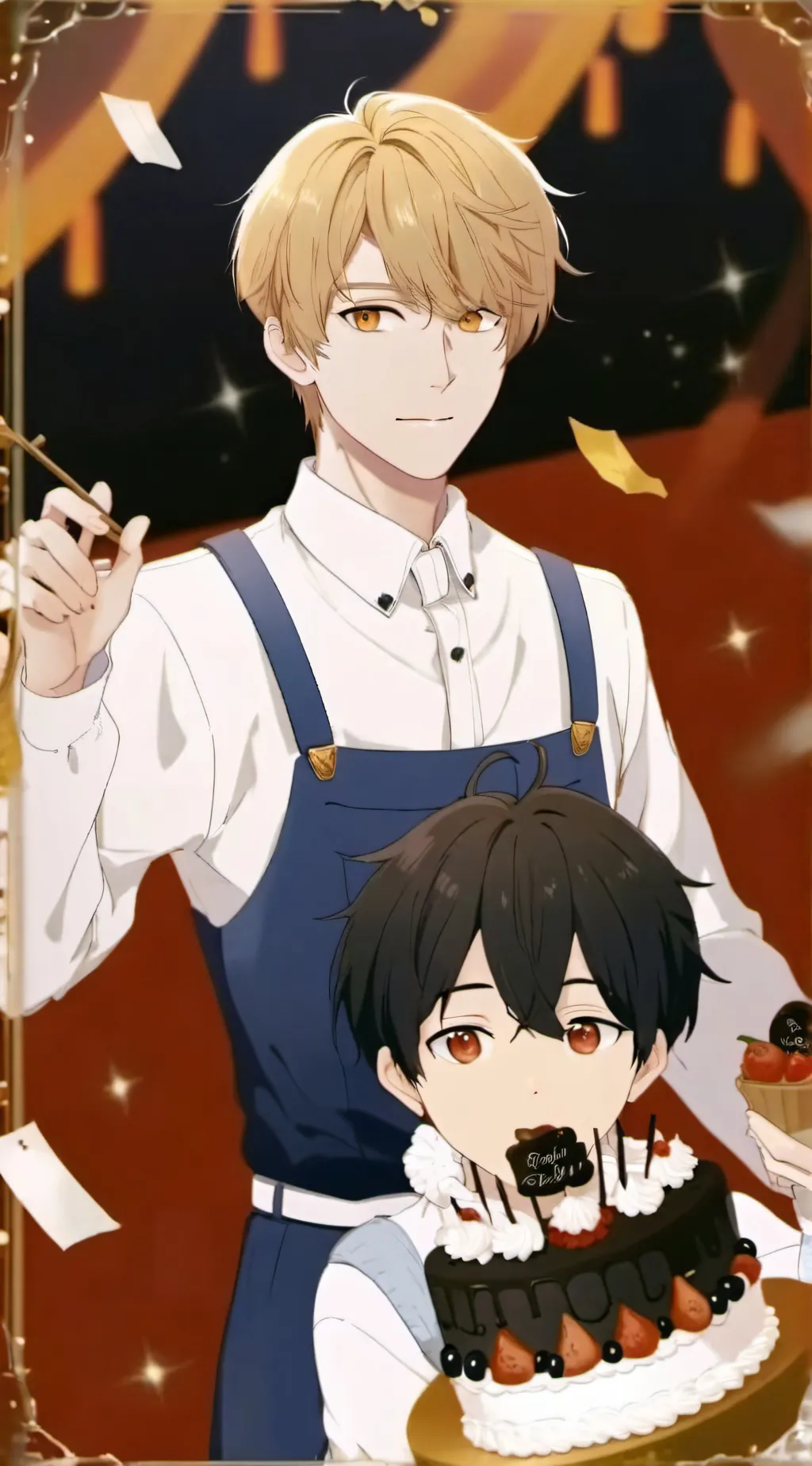 ai character: your bday background