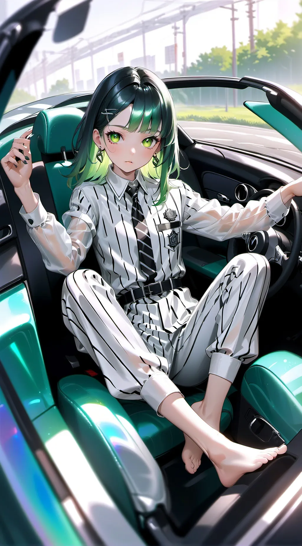 ai character: morticyle chase  background