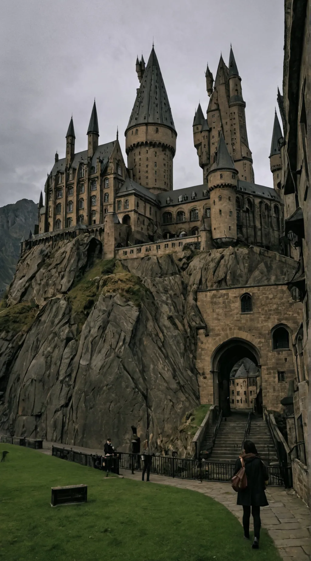 ai character: Hogwarts background