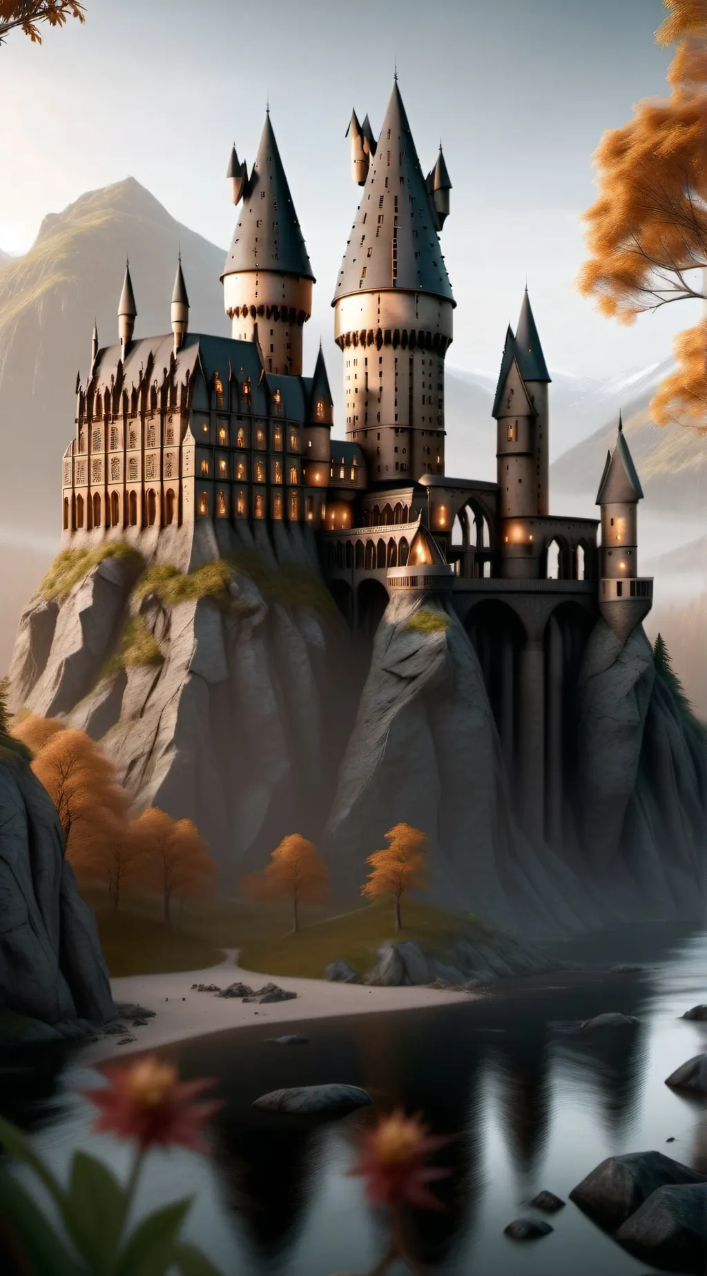ai character: +•| Hogwarts |•+ background