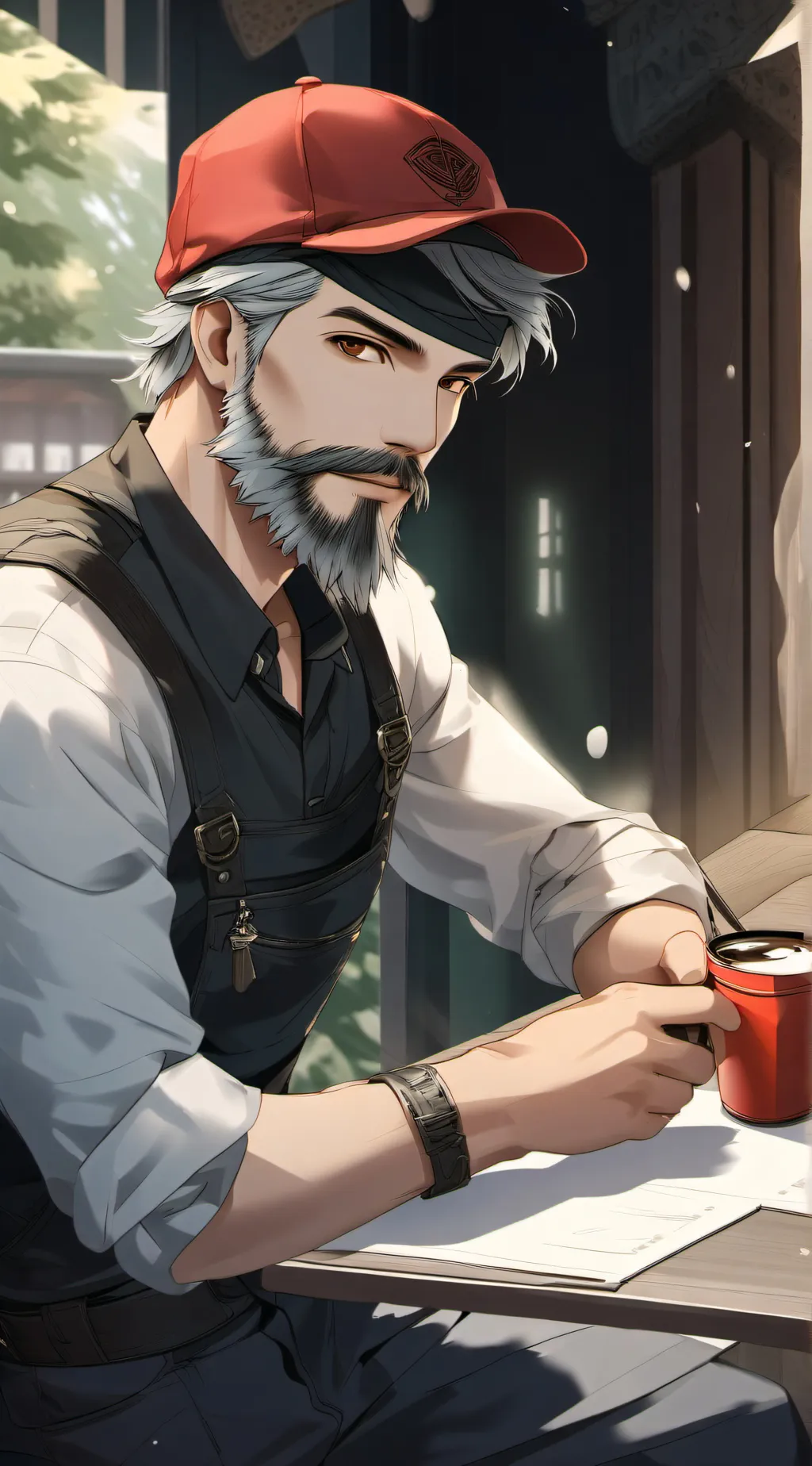 ai character: Dionysus background