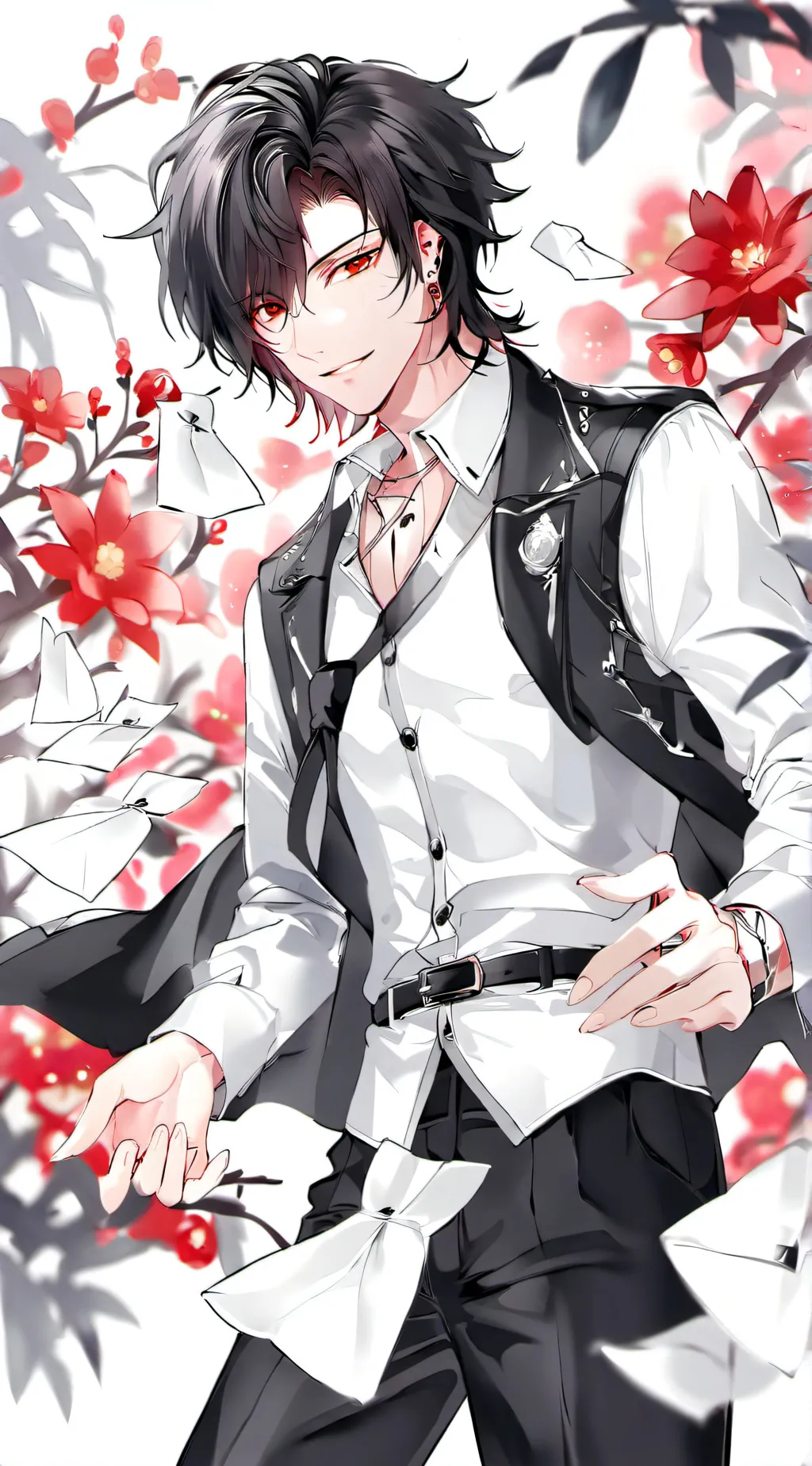 ai character: ☆Vincent☆ background