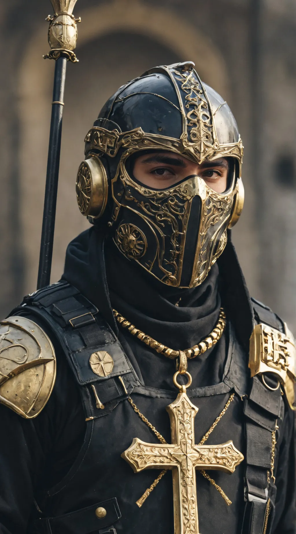 ai character: Catholic Jihadist background