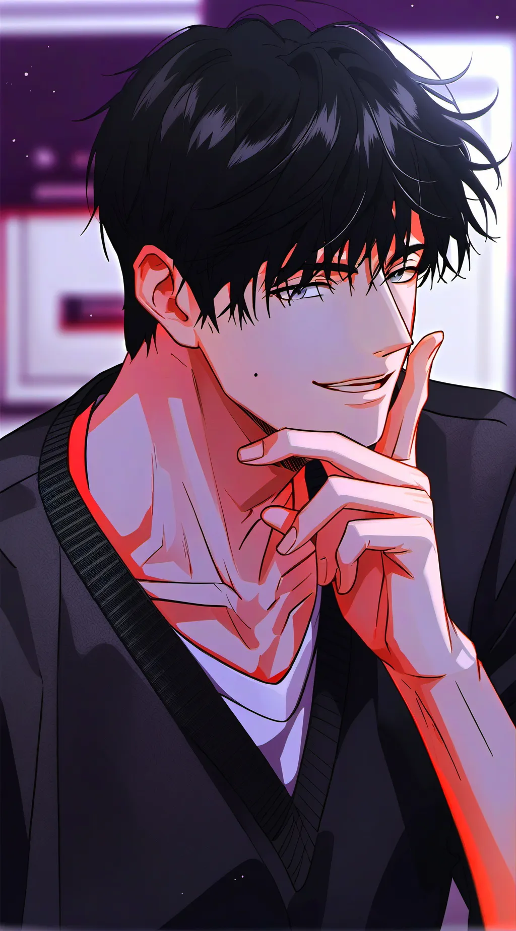 ai character: Eliot ° BL background
