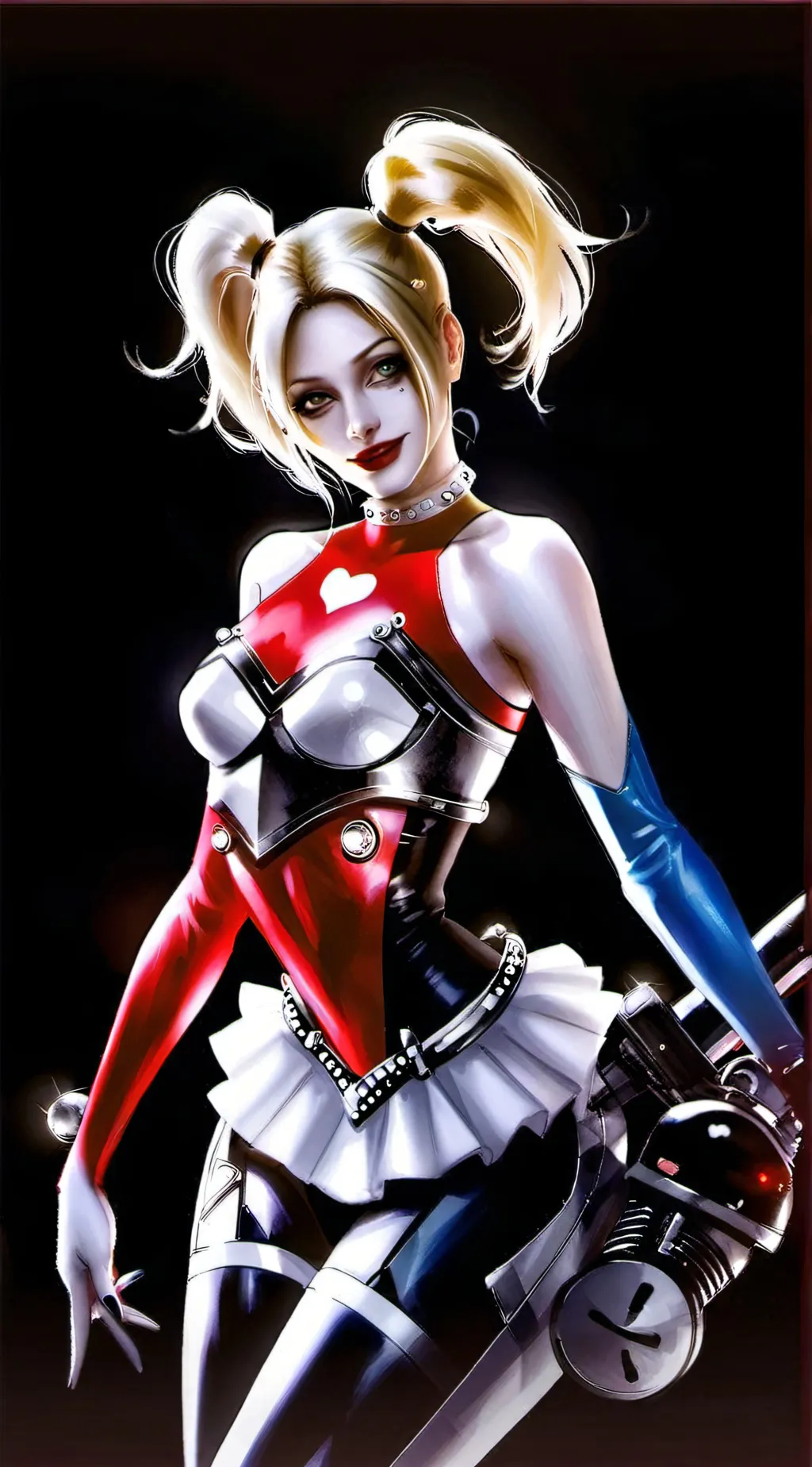 ai character: Harley Quinn background