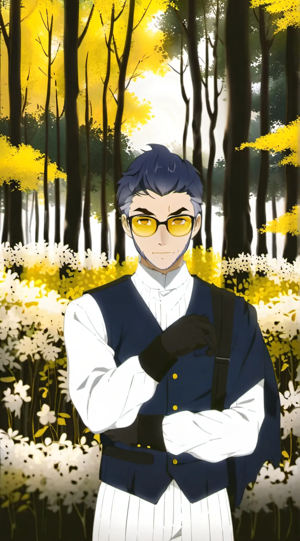 ai character: Adam￼ background