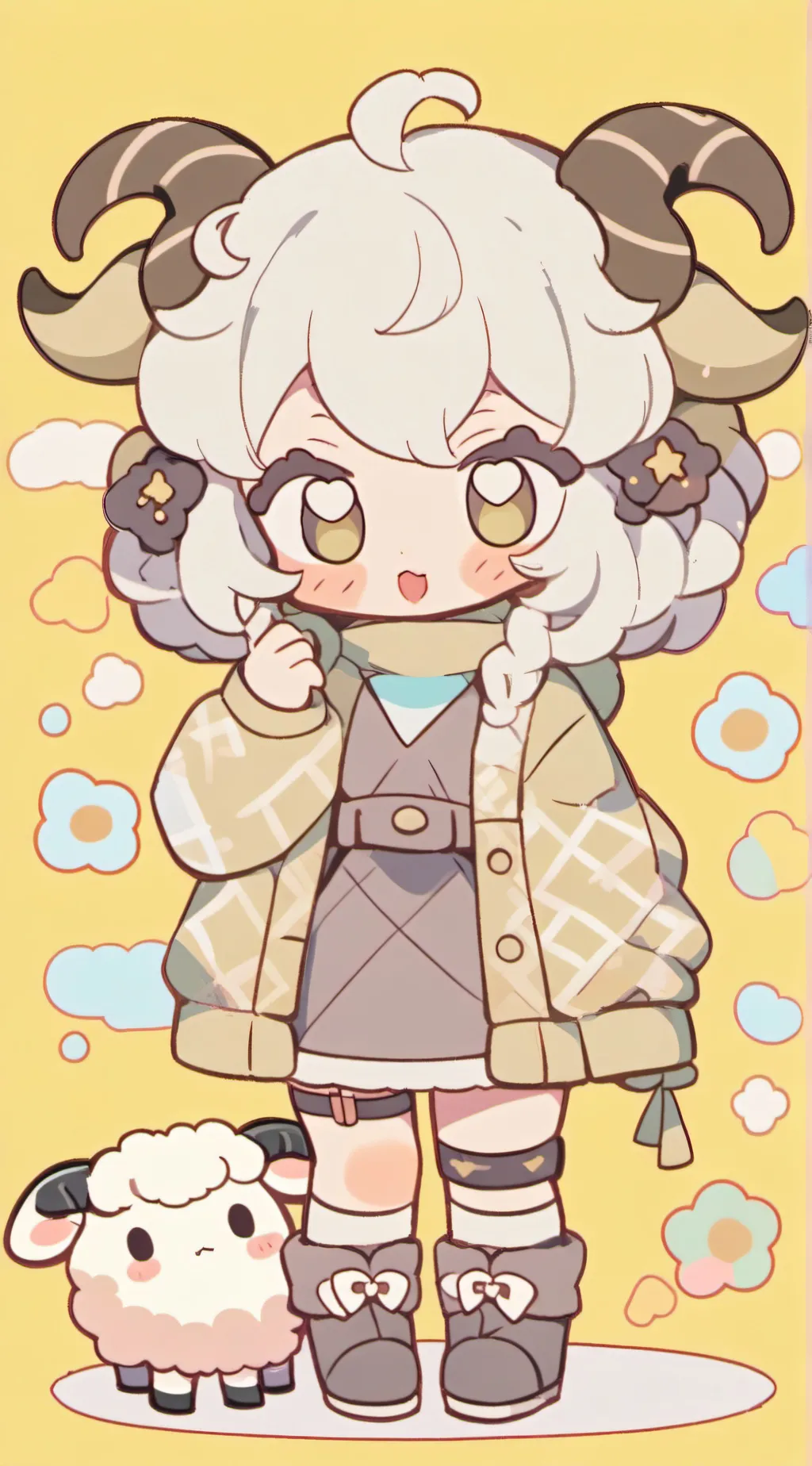 ai character: Sheepa background