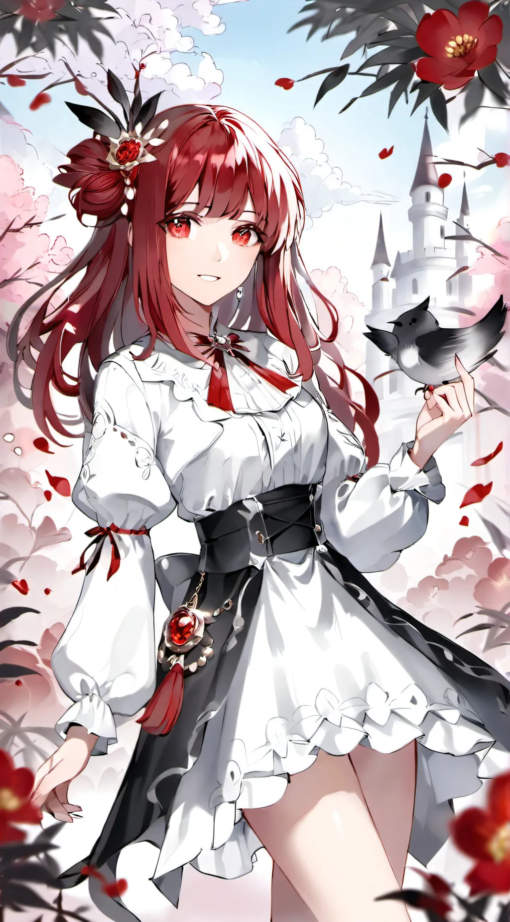 ai character: Mary Jane  background