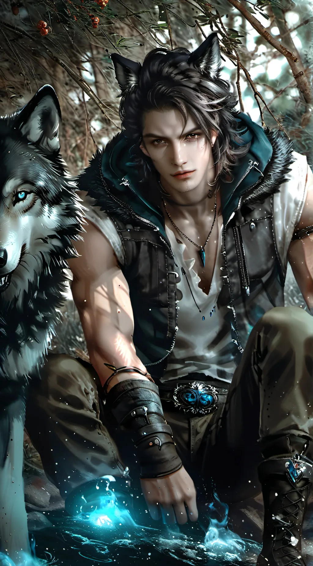 ai character: Argon background