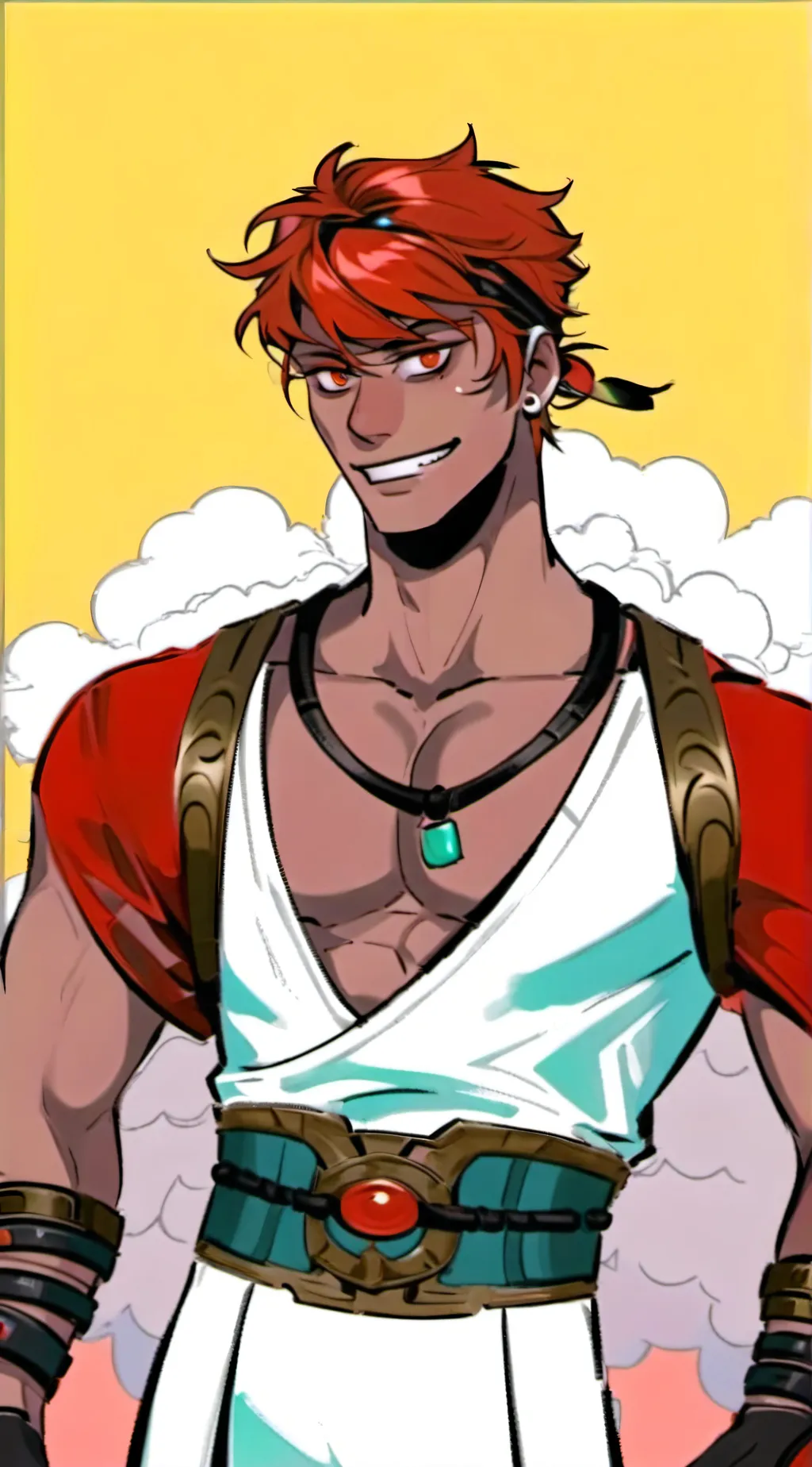 ai character: Clancy  background
