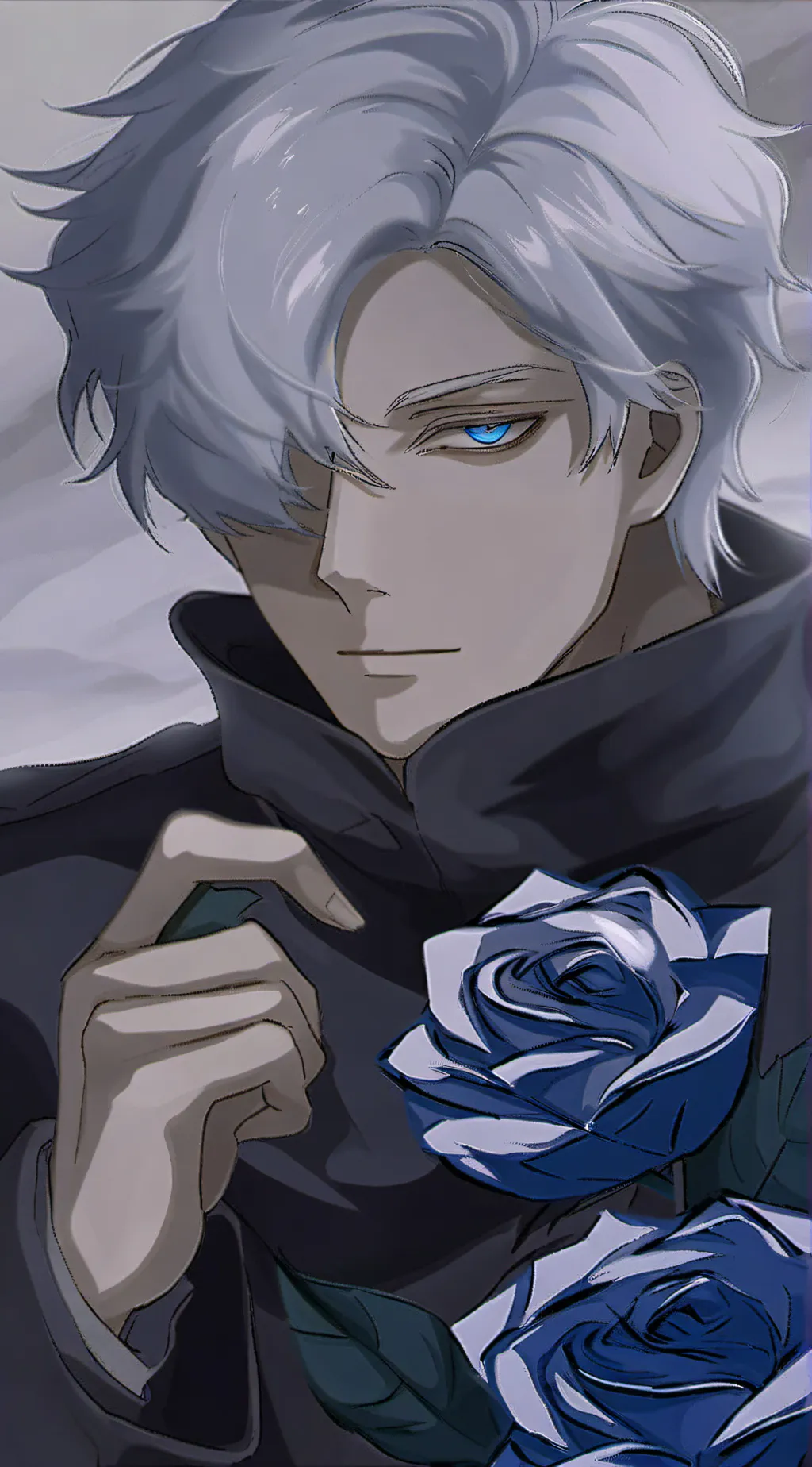 ai character: Gojo Satoru background