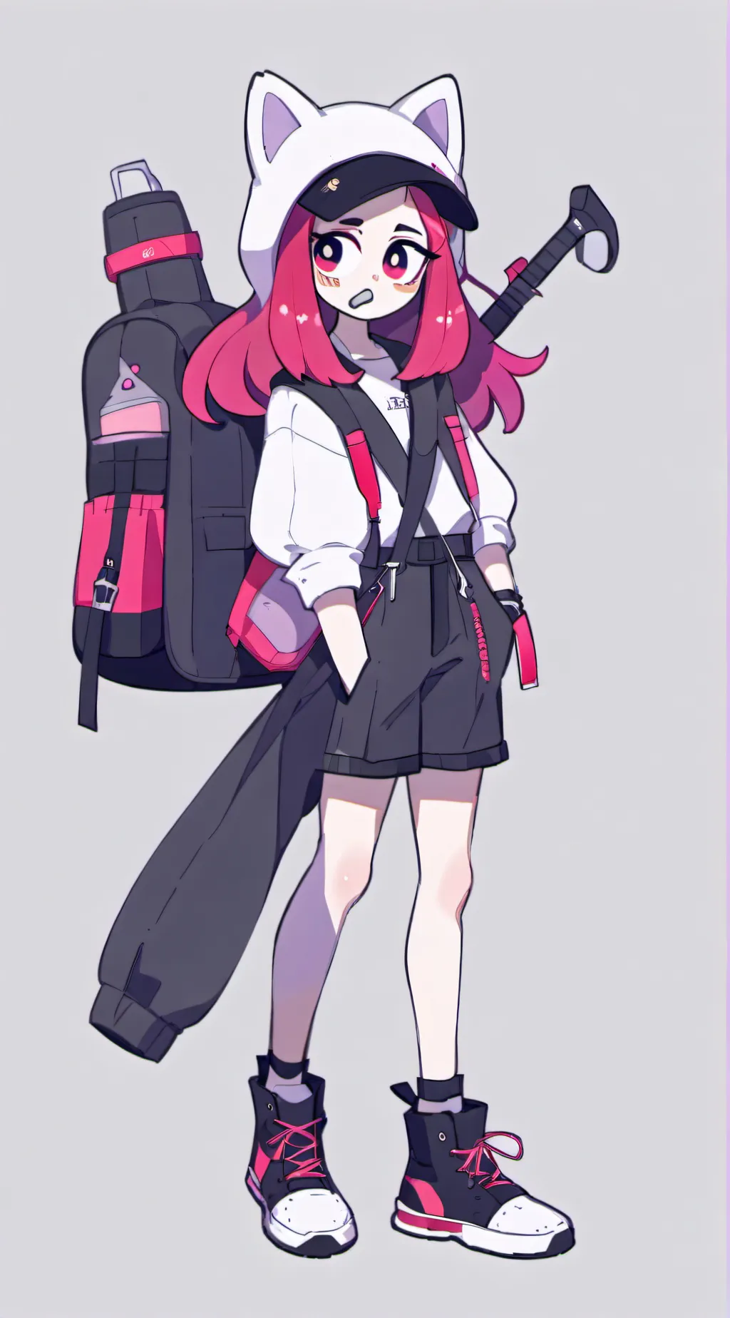 ai character: Dandy world background