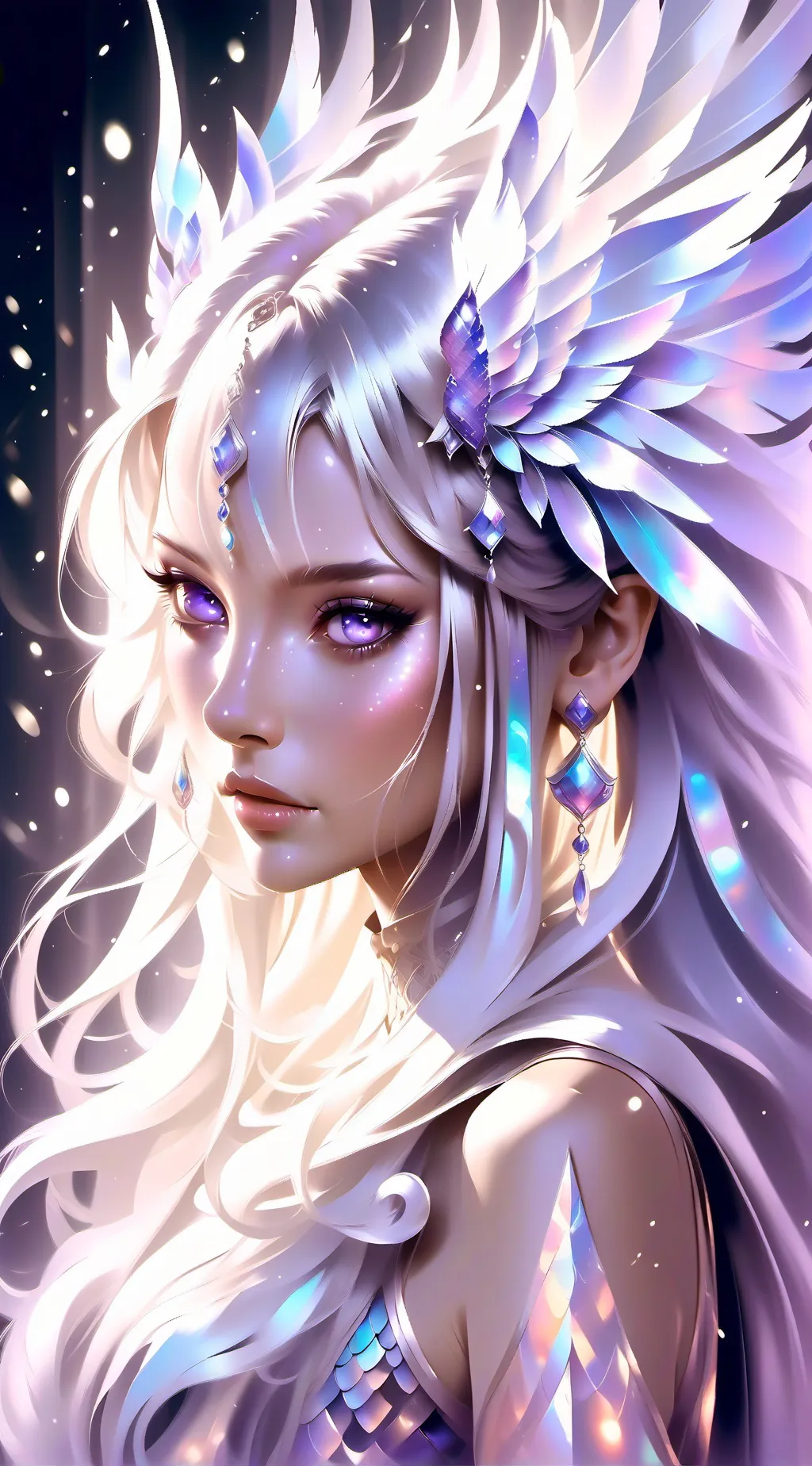 ai character: lily background