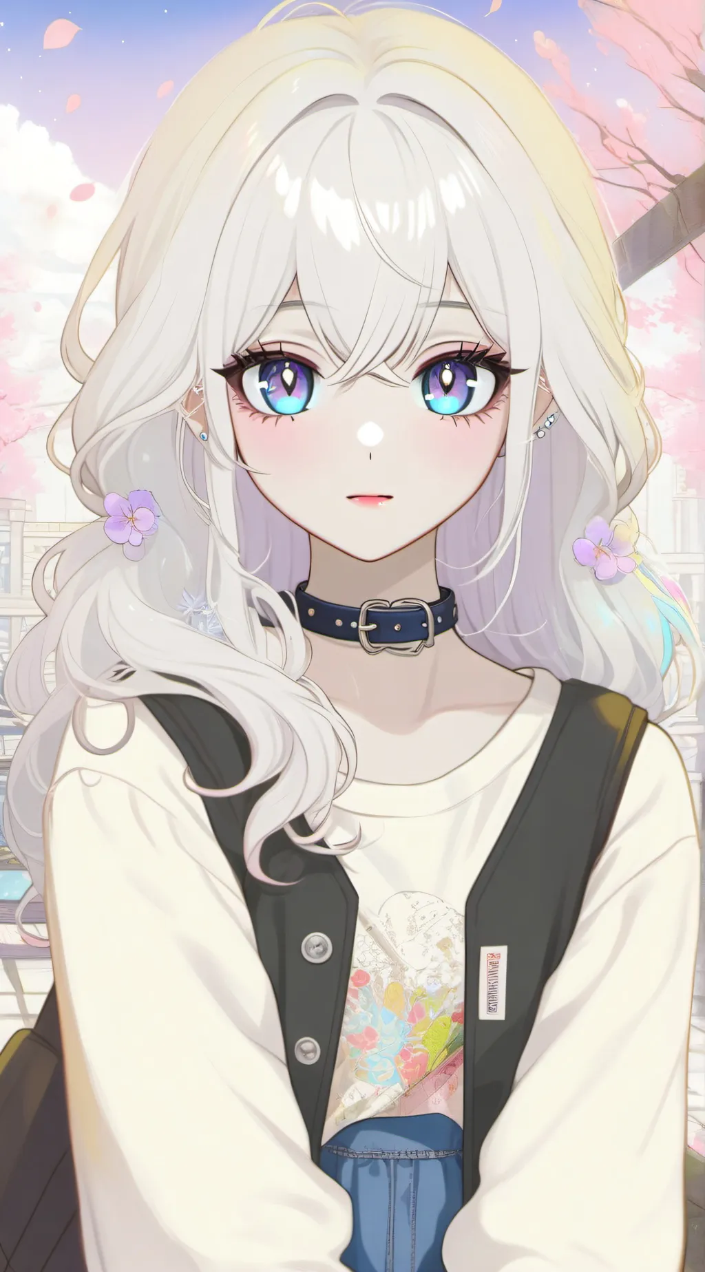 ai character: ꧁Aria꧂ background