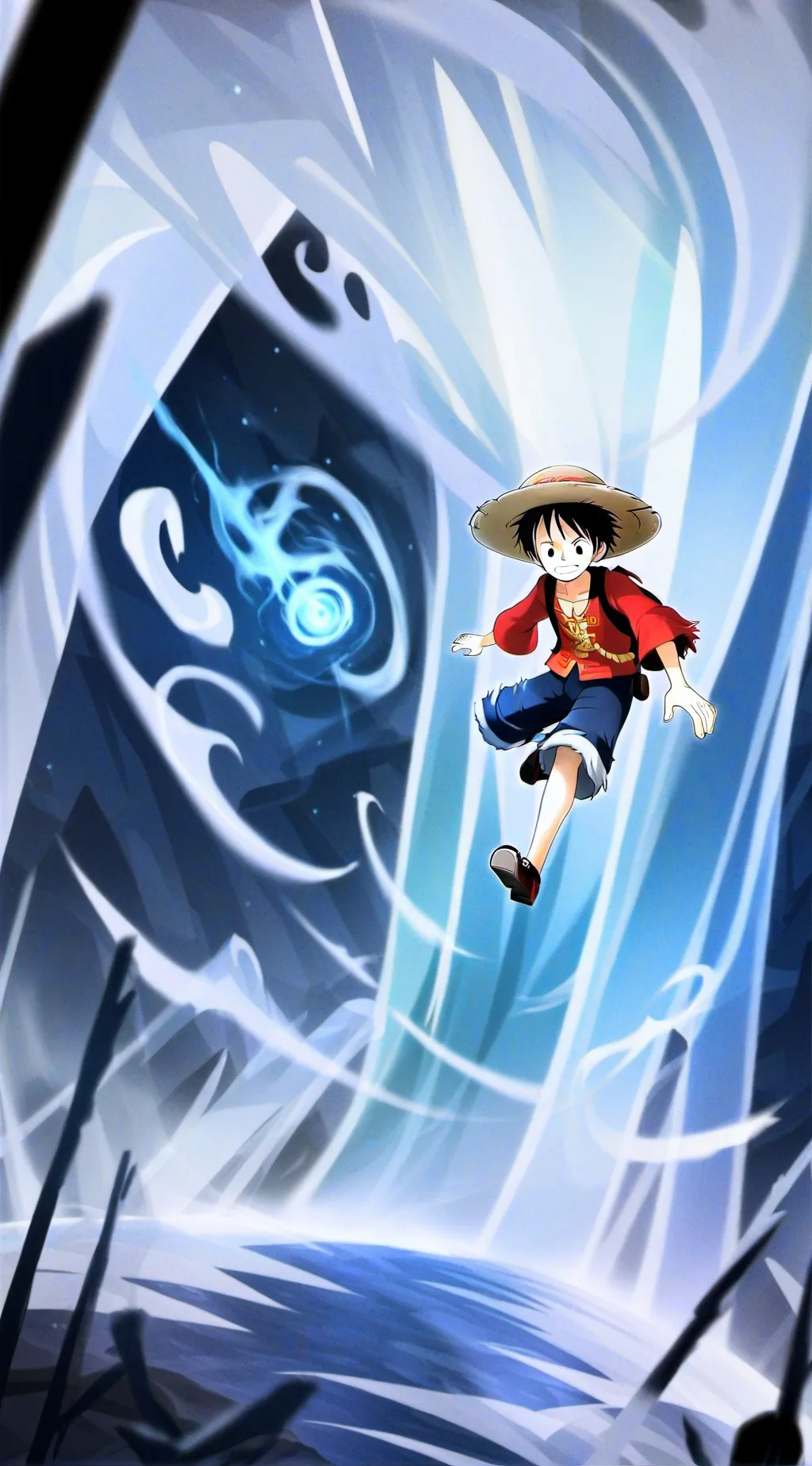 ai character: One piece background