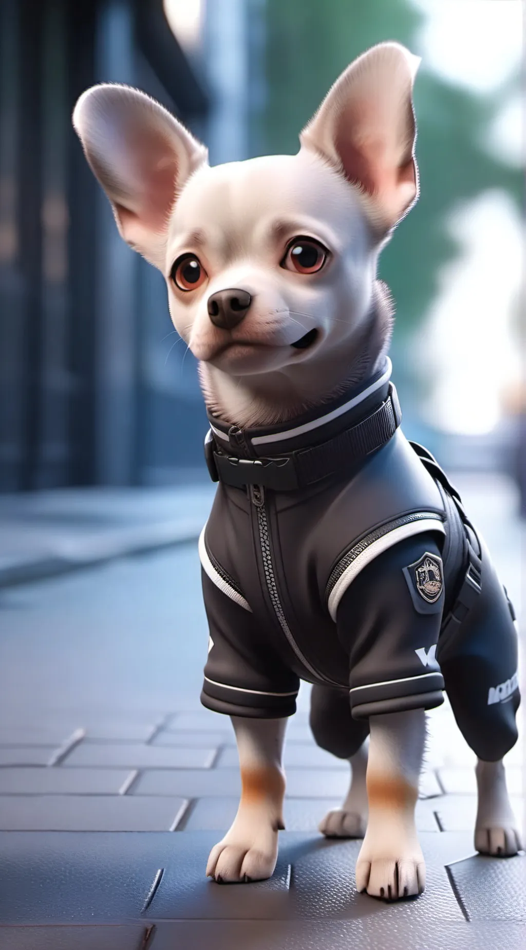 ai character: doggy background