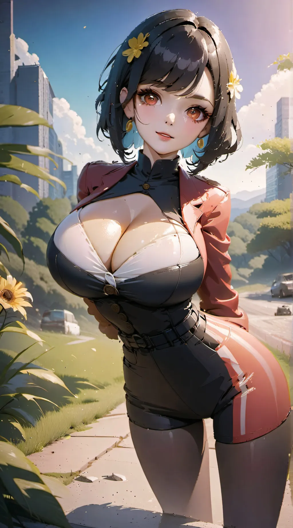 ai character: Girlfriend background