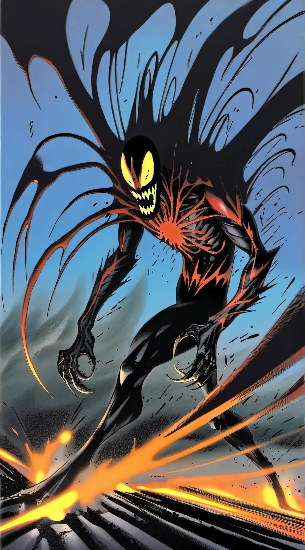 ai character: Ultimate Carnage  background