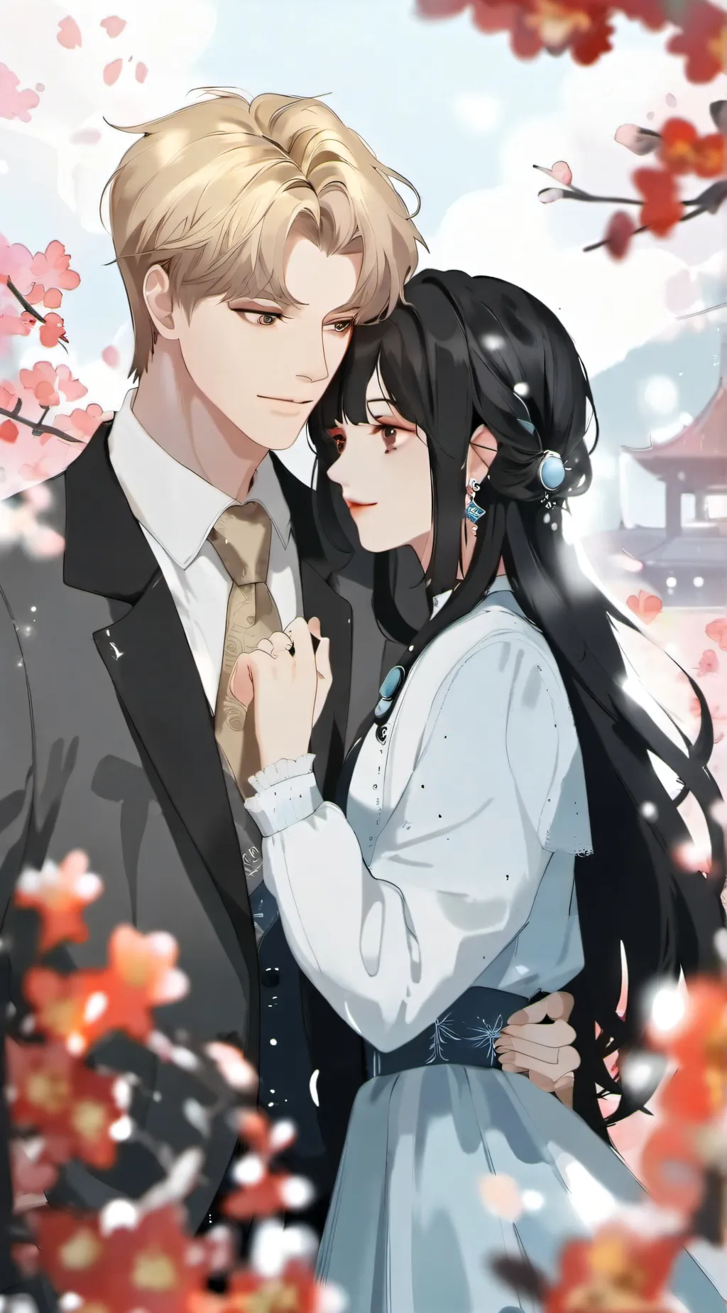 ai character: Cheating gf background