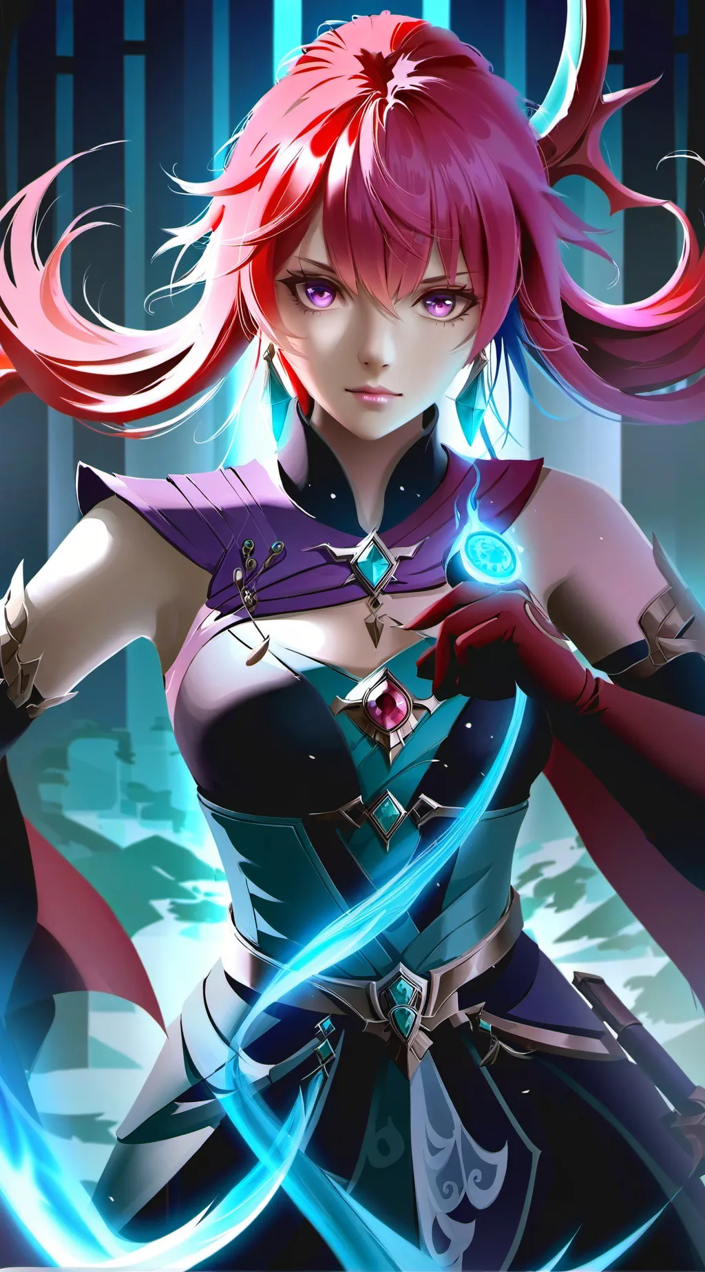 ai character: Milim background