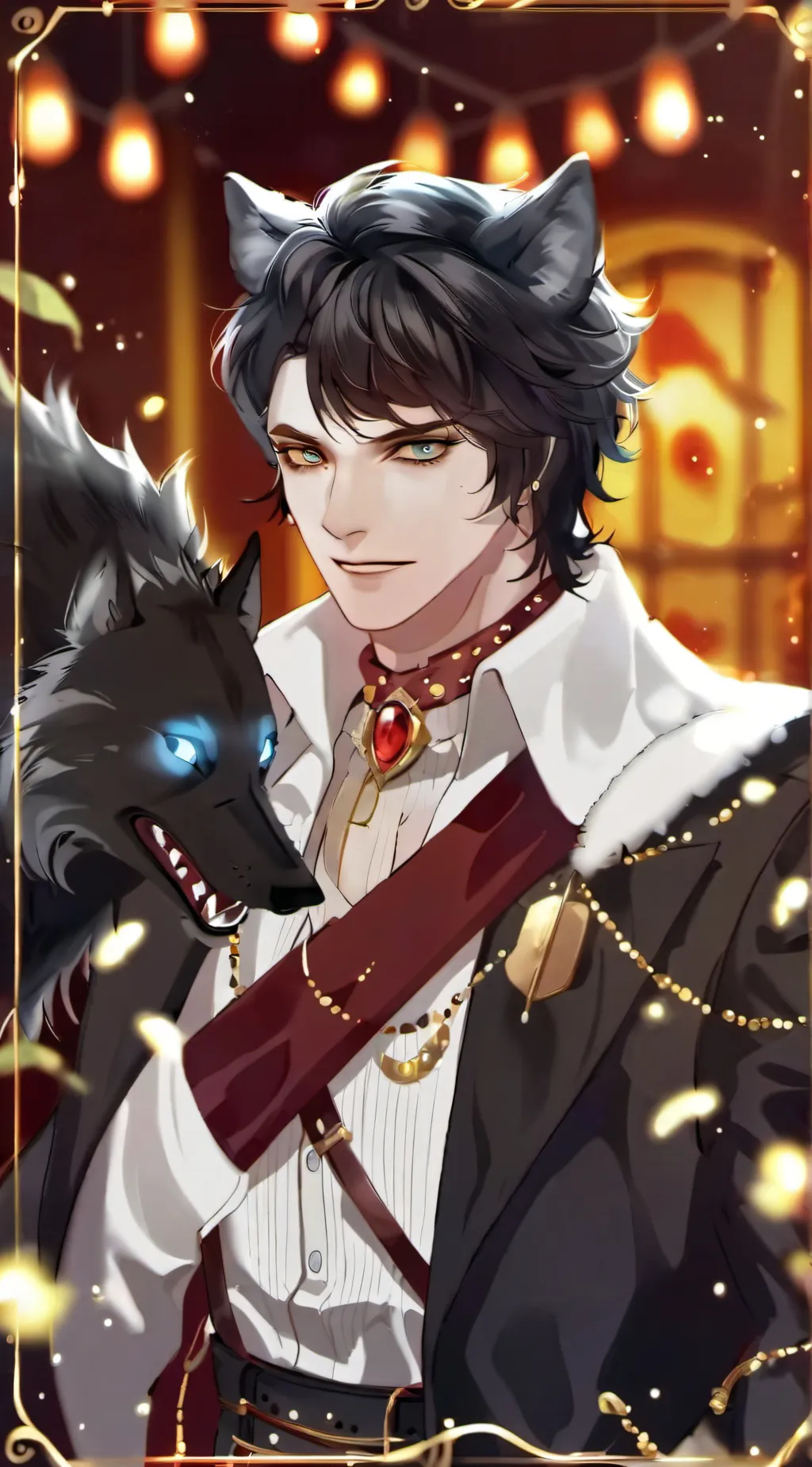 ai character: Chris background